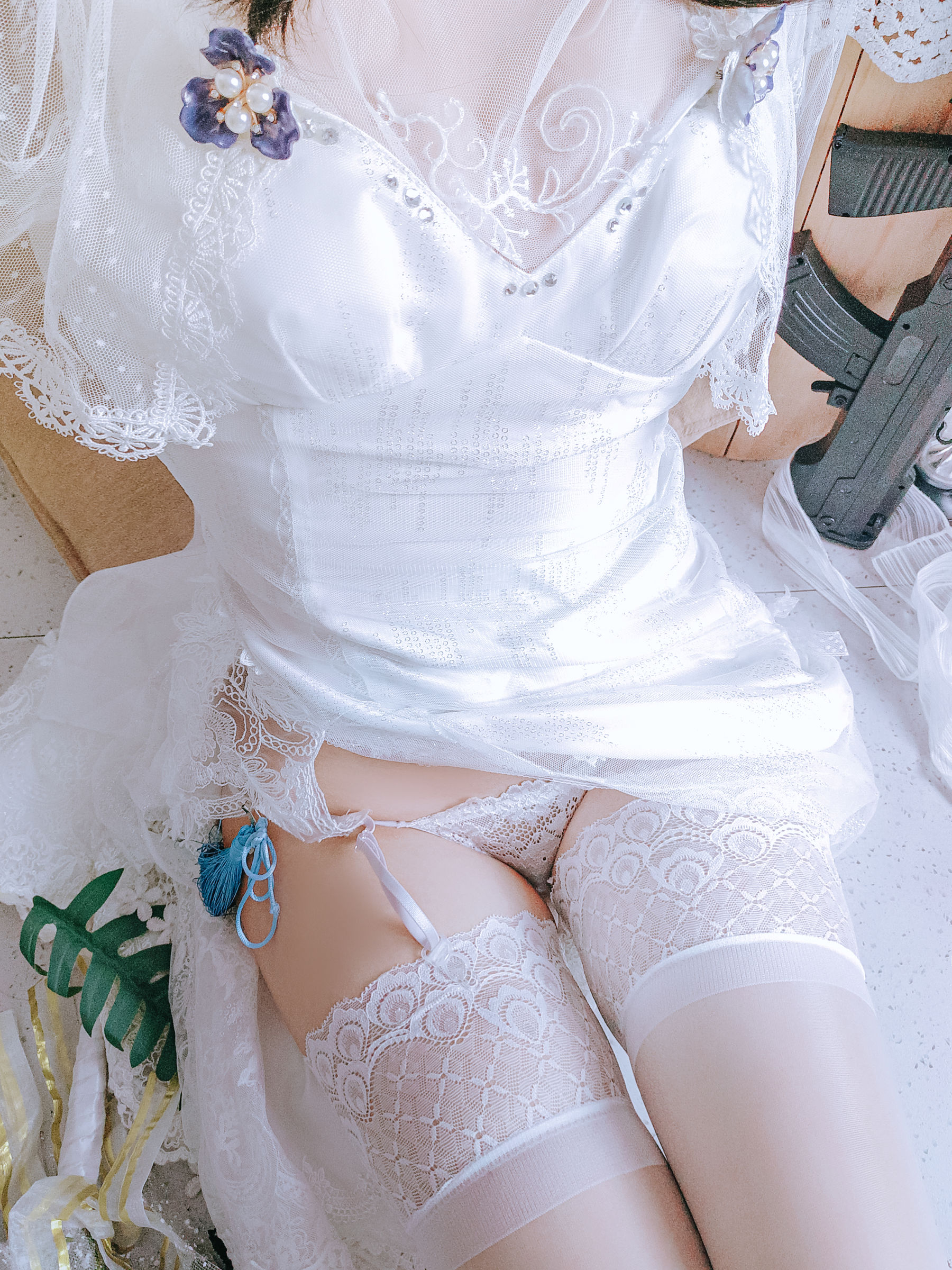 [福利COS] 松本甜奈姣 - 95式婚纱第19张
