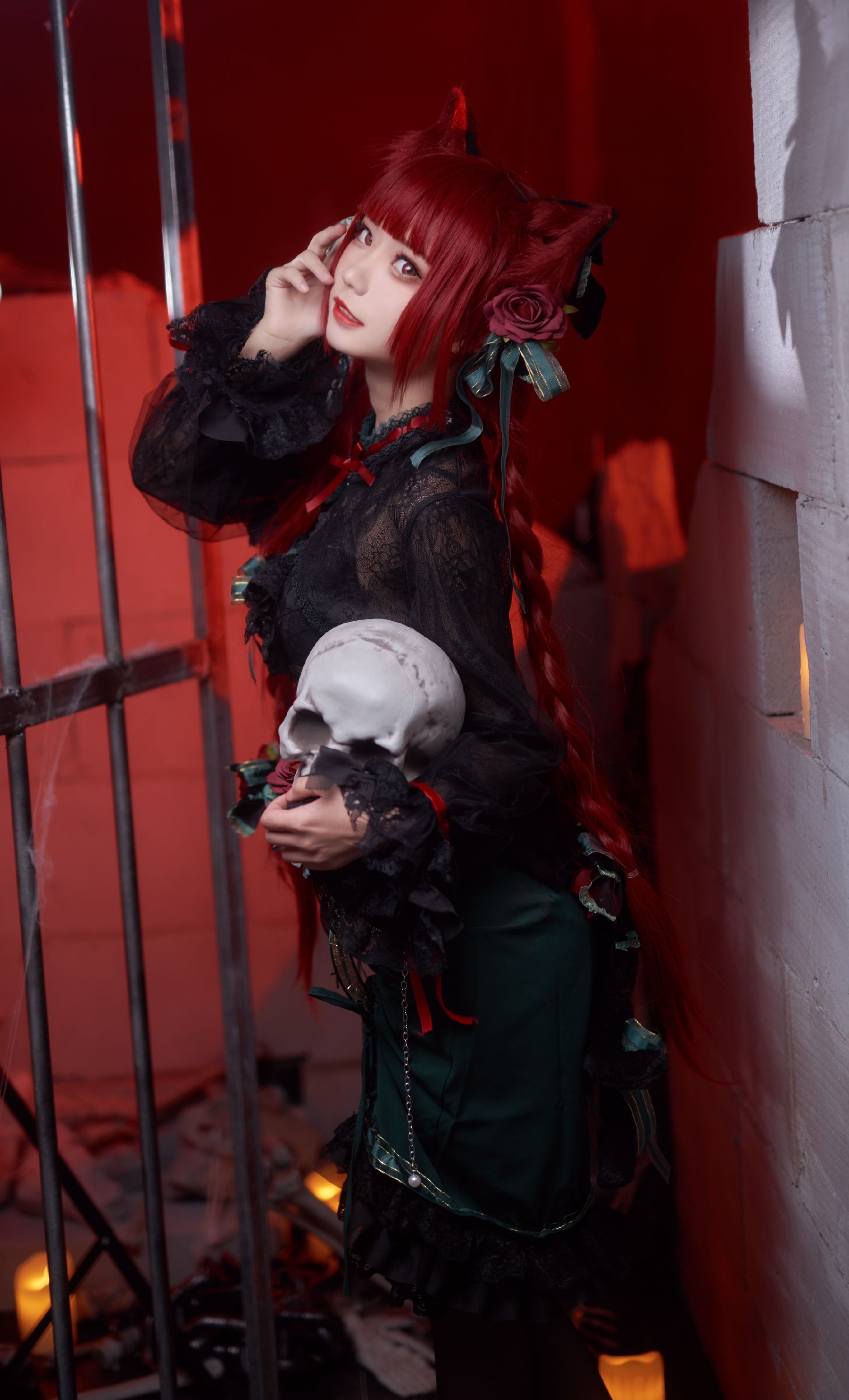 [福利COS] 花柒Hana - 火焰猫燐第1张