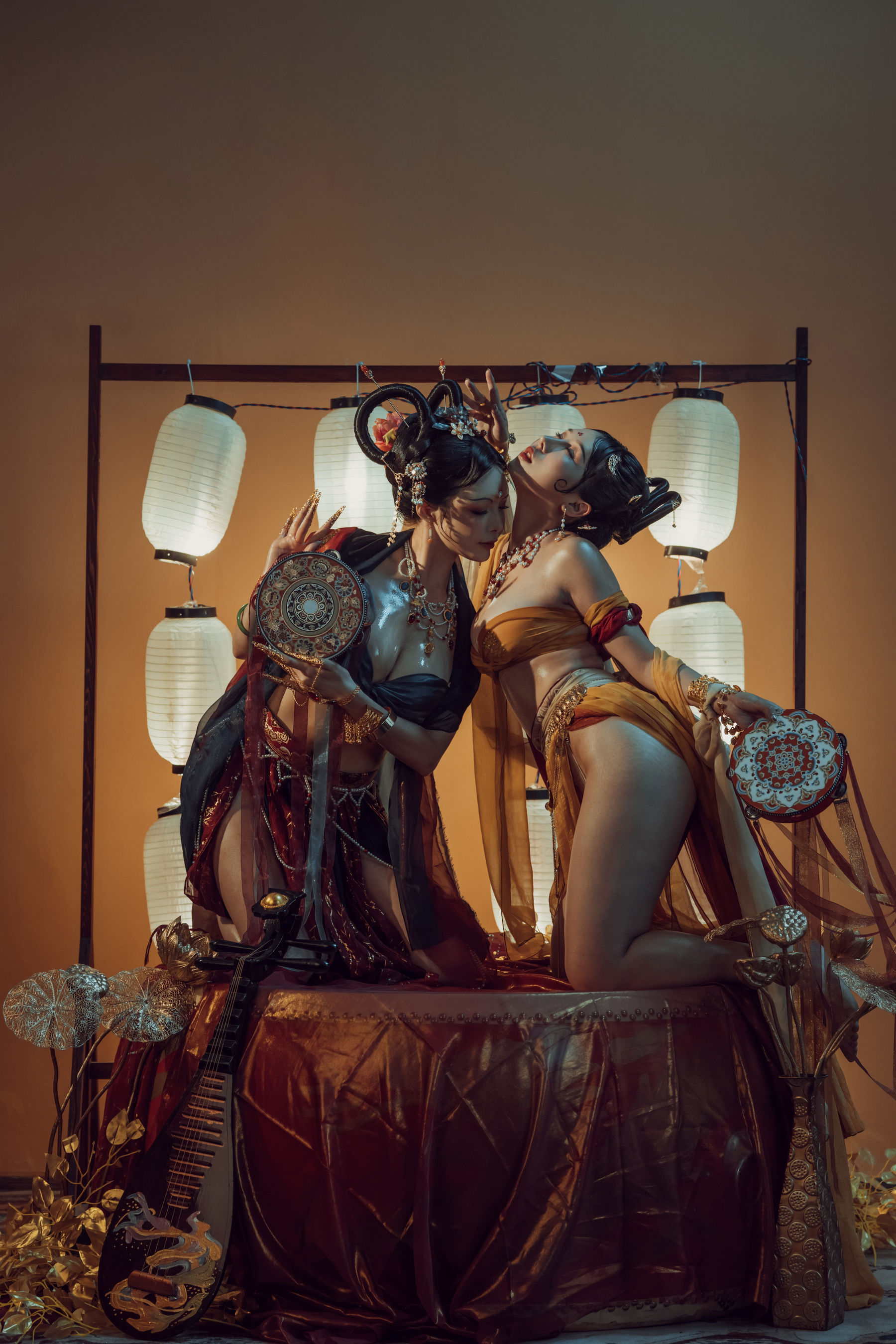 [福利COS] 秋和柯基(夏小秋秋秋) &amp; 奶桃  - 红尘梦第9张