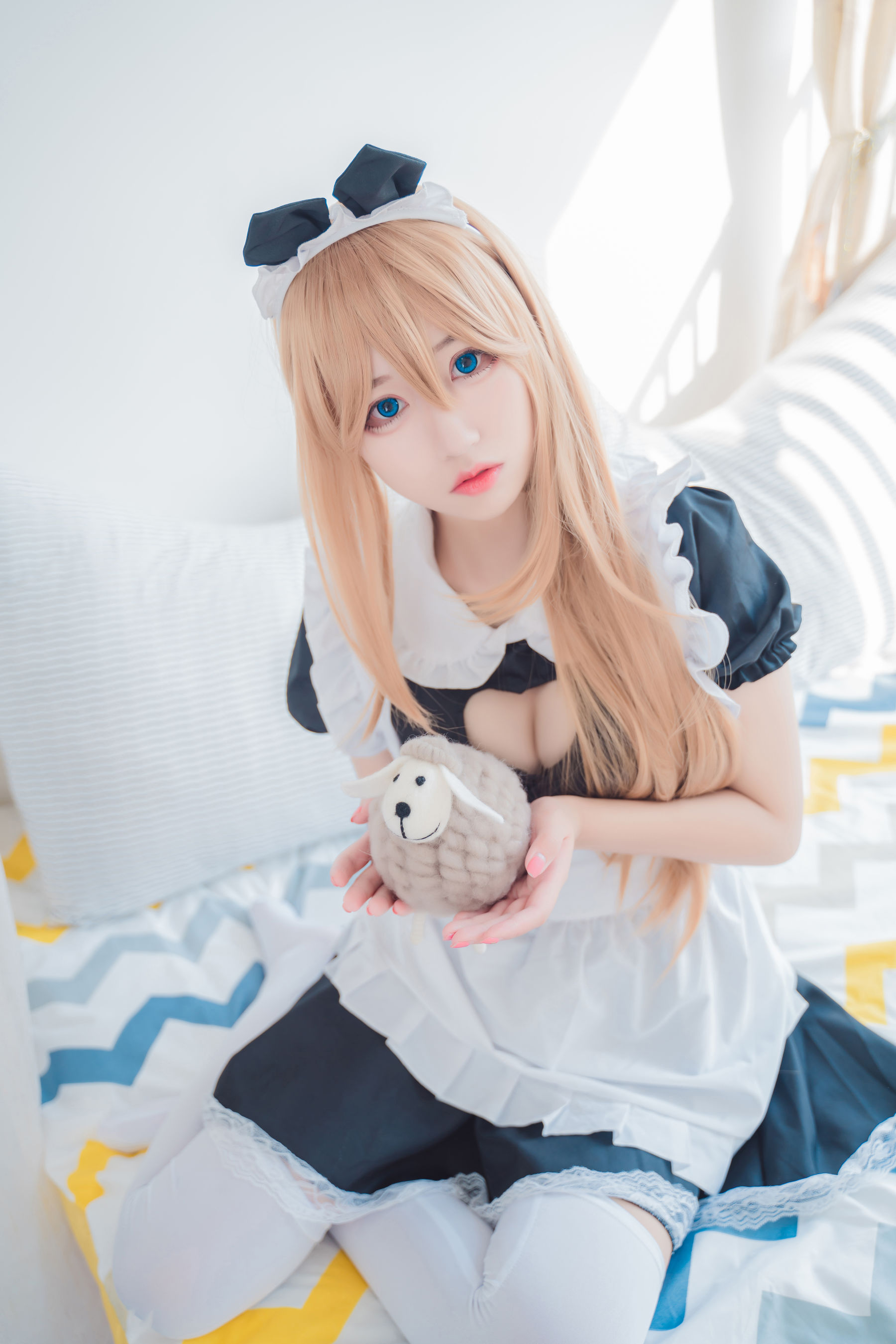 [福利COS] 猫君君MaoJun - 猫猫的女仆装第9张