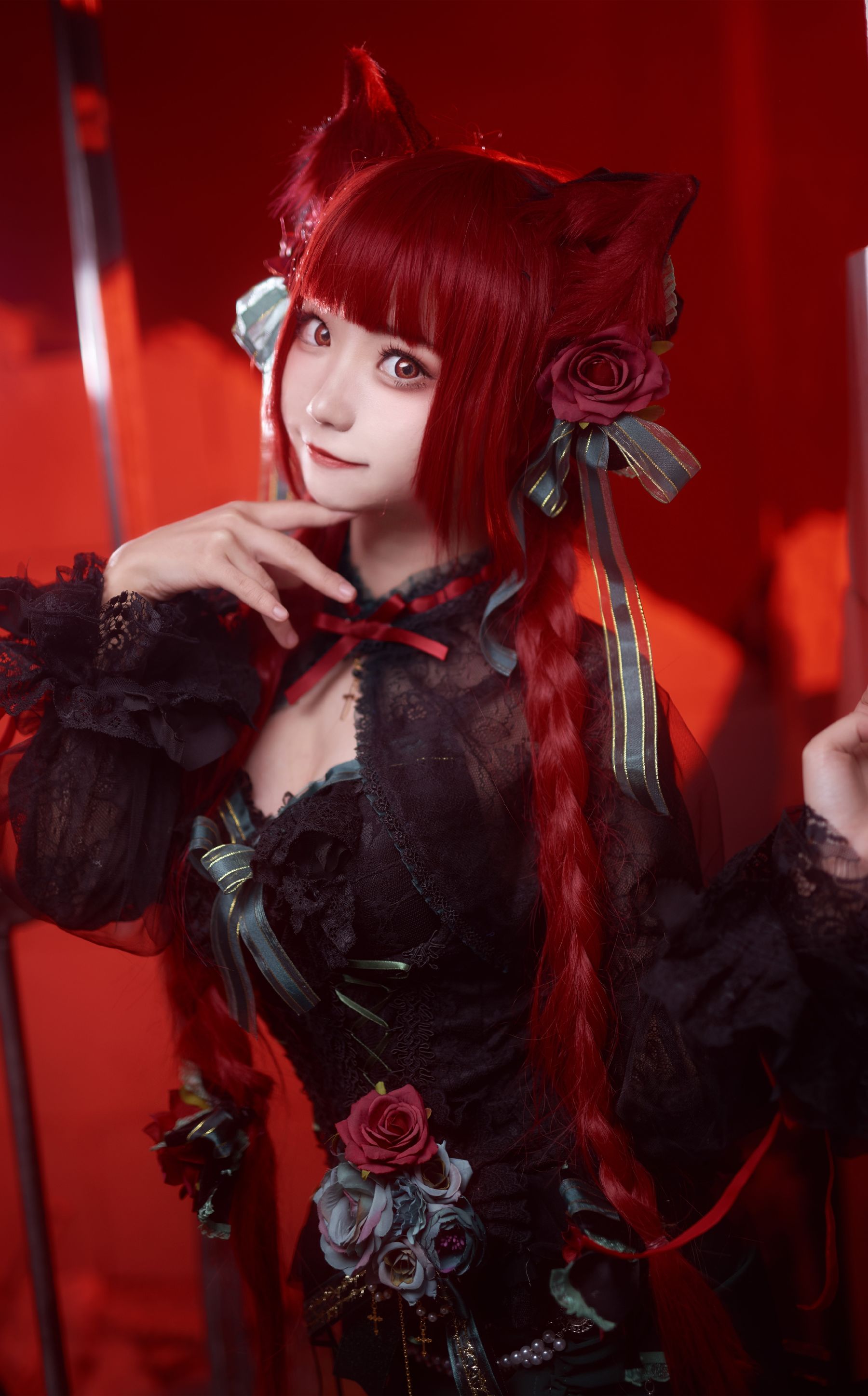 [福利COS] 花柒Hana - 火焰猫燐第3张