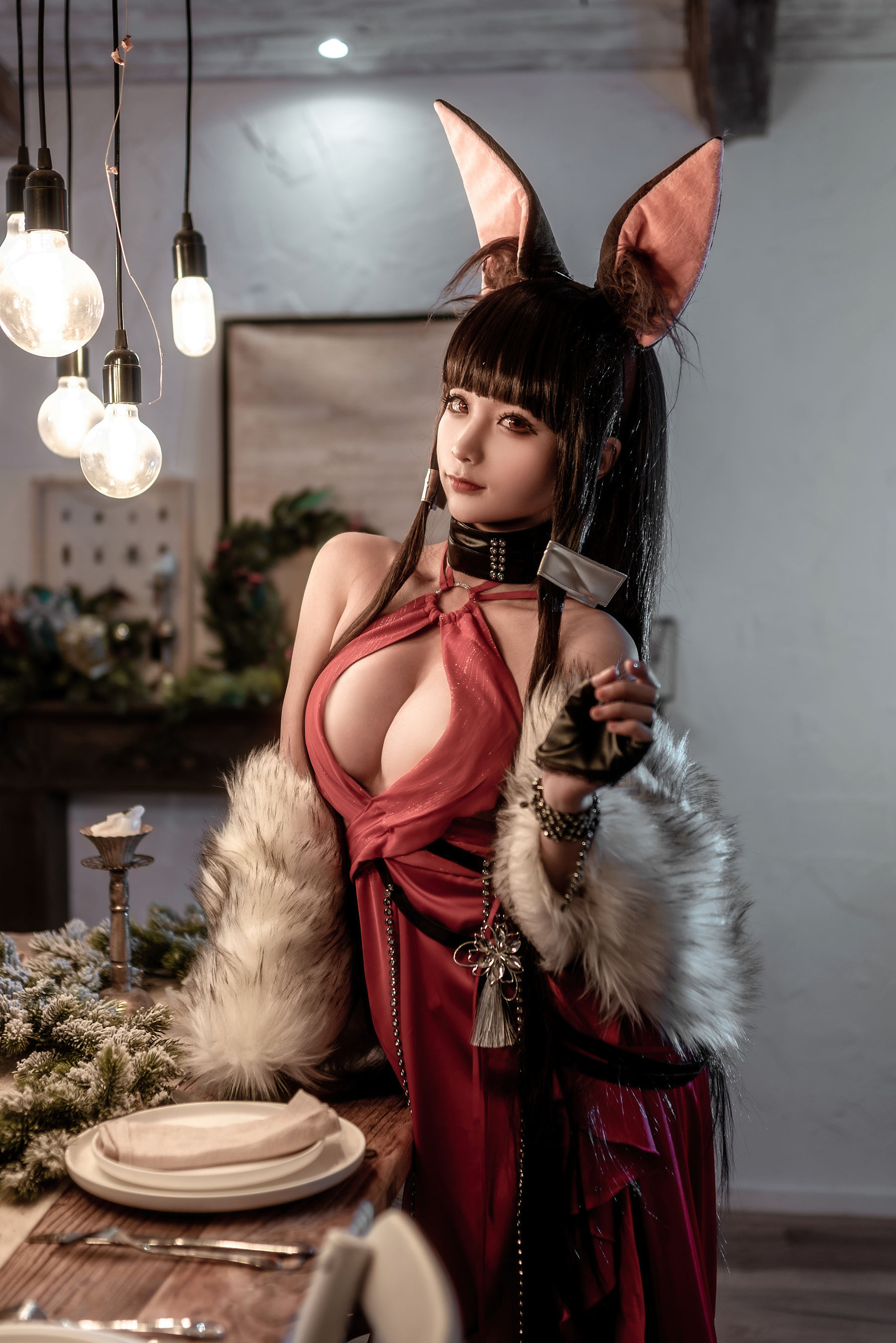 [福利COS] 动漫博主蠢沫沫 - 碧蓝航线 赤城第7张