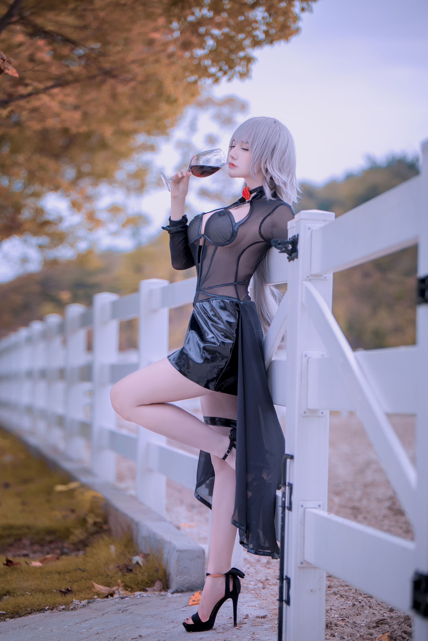 [福利COS] COS妹子仙九Airi - 黑贞马会第3张