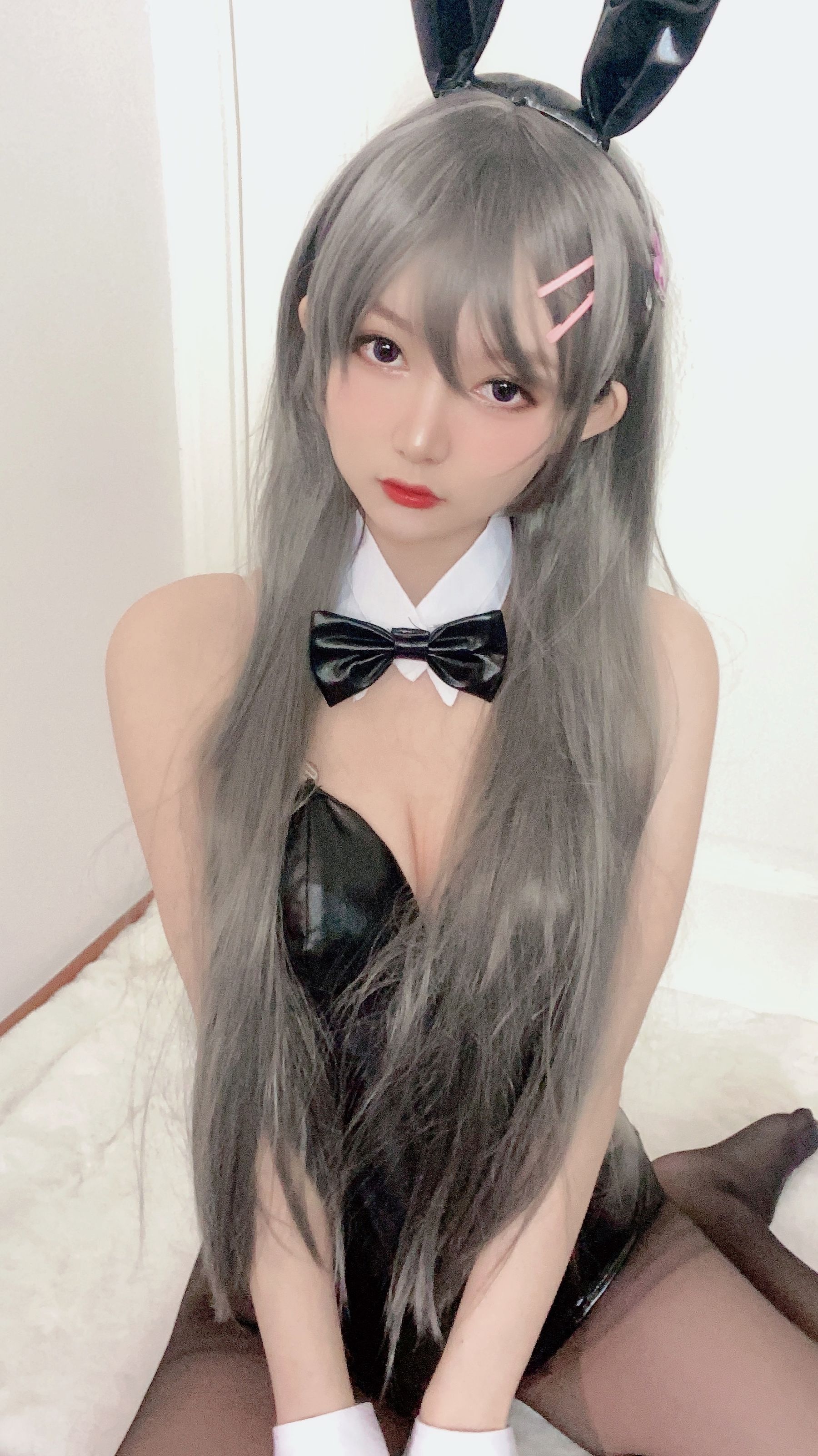 [福利COS] 51酱 - 麻衣兔女郎第6张