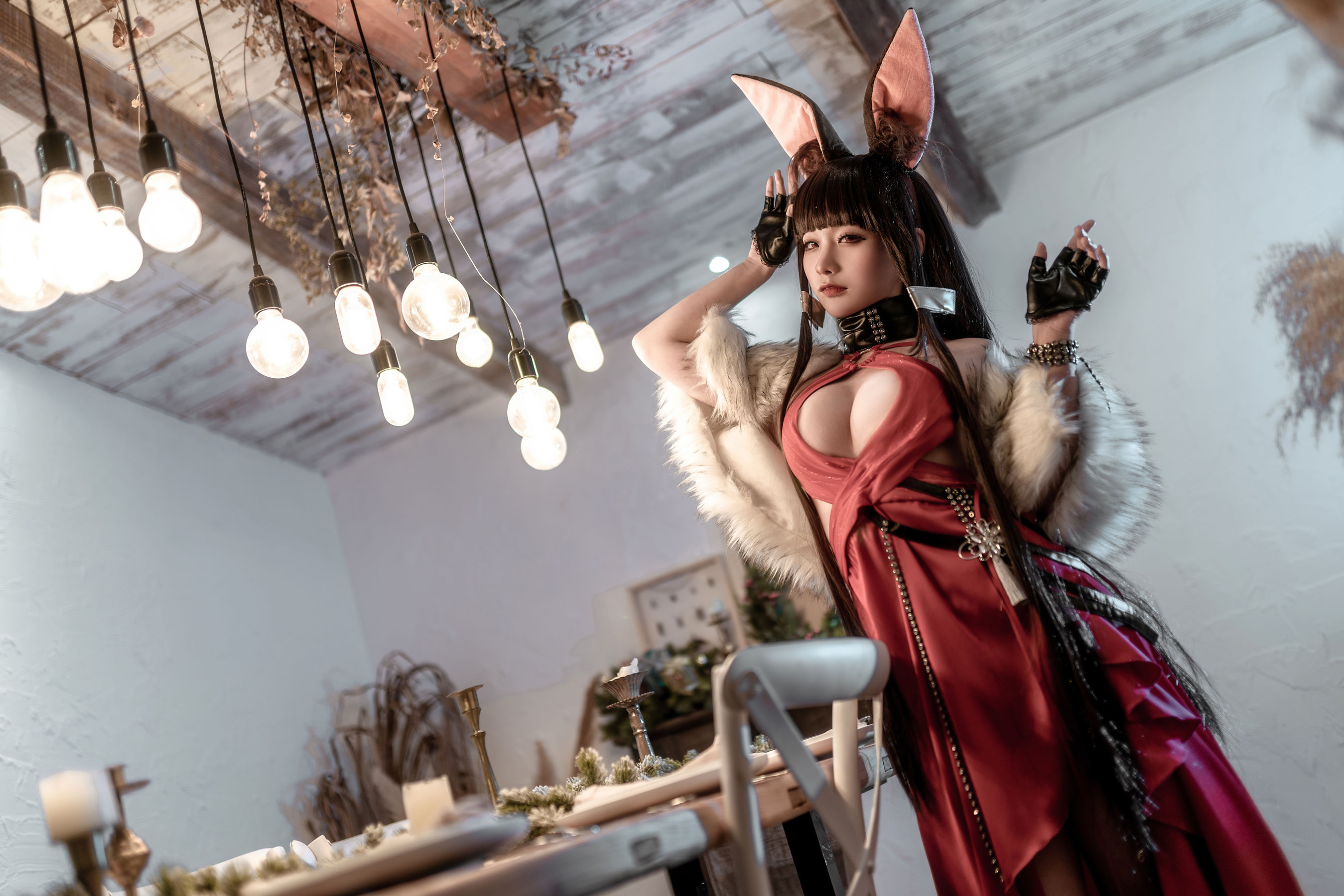 [福利COS] 动漫博主蠢沫沫 - 碧蓝航线 赤城第3张