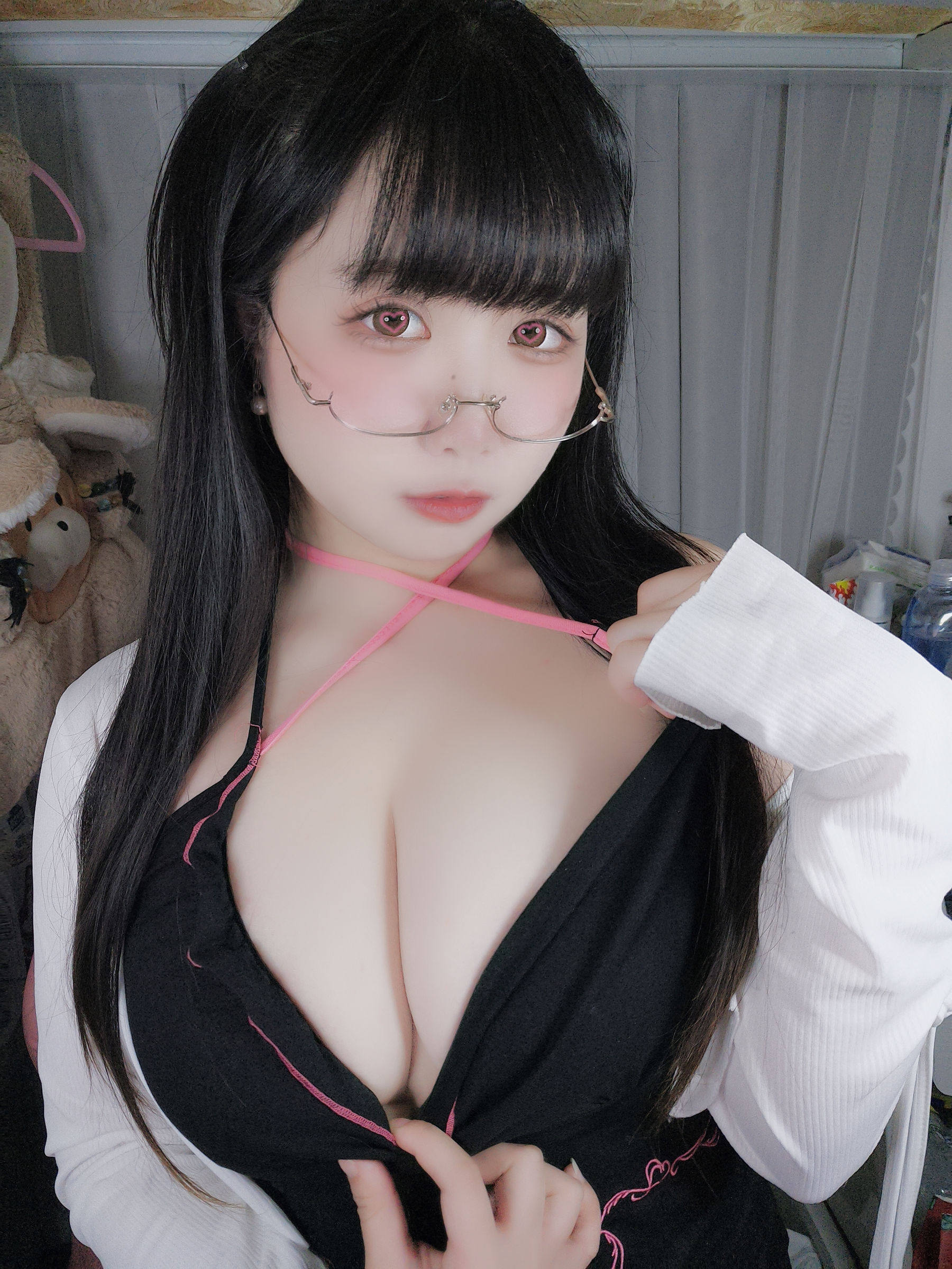 [网红COS] 贞子蜜桃 - 心心眼第3张