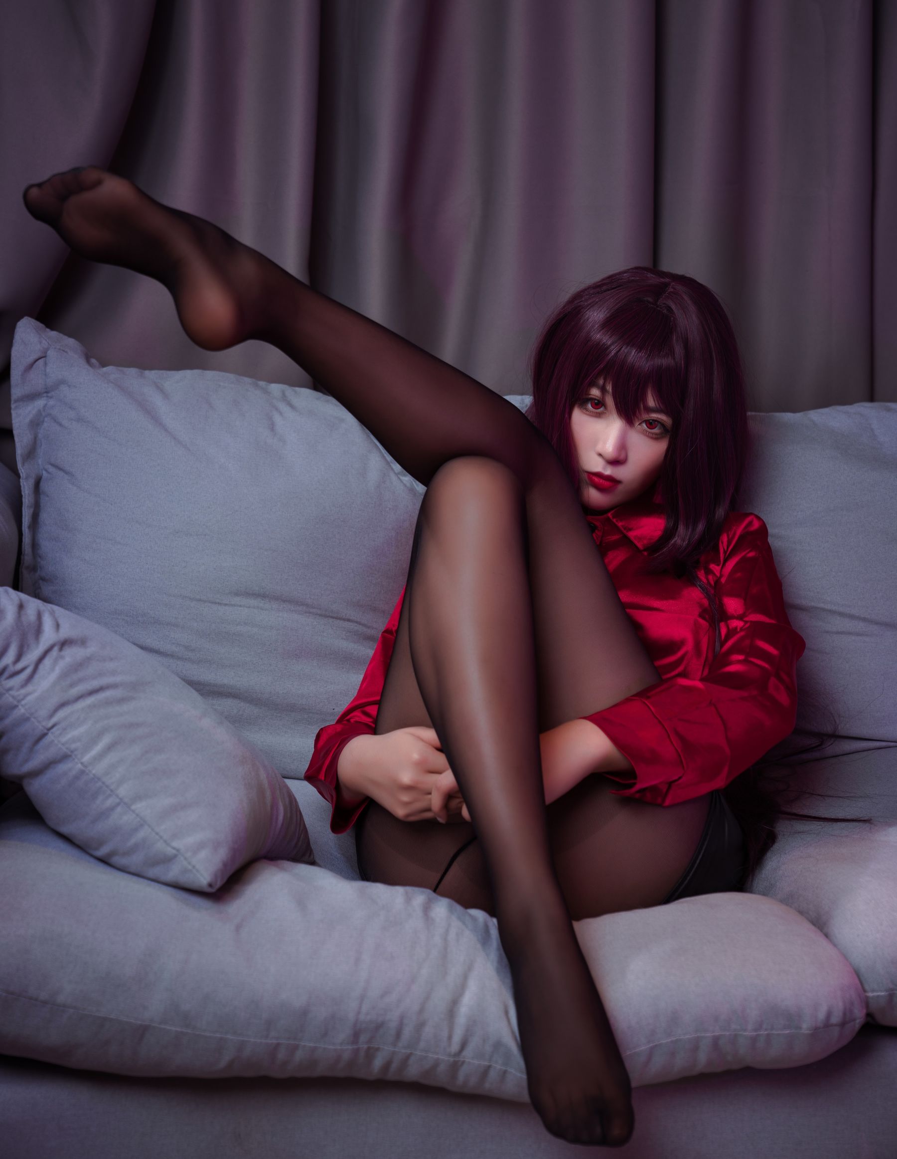 [网红COS] 轩萧学姐 - 师匠OL第7张