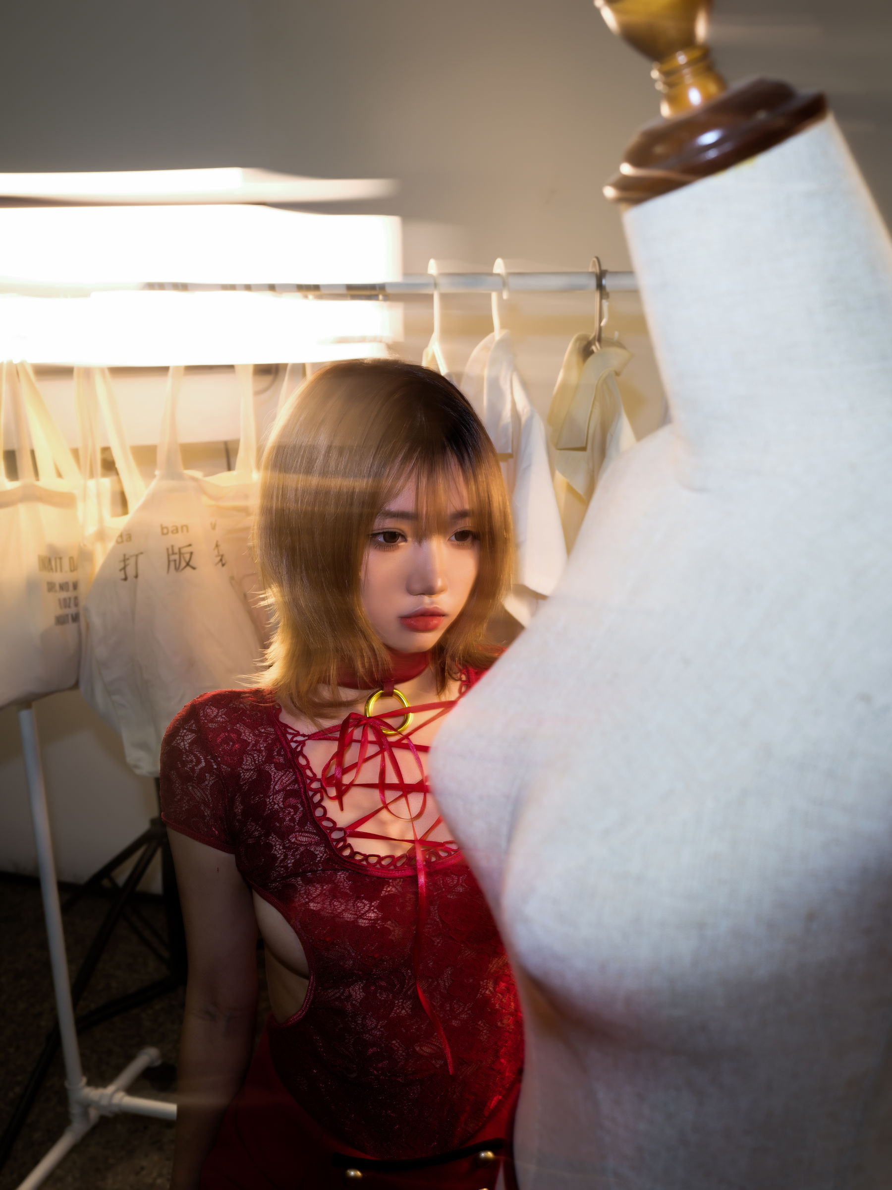 [网红COS] 动漫博主柒柒要乖哦 - 红第1张