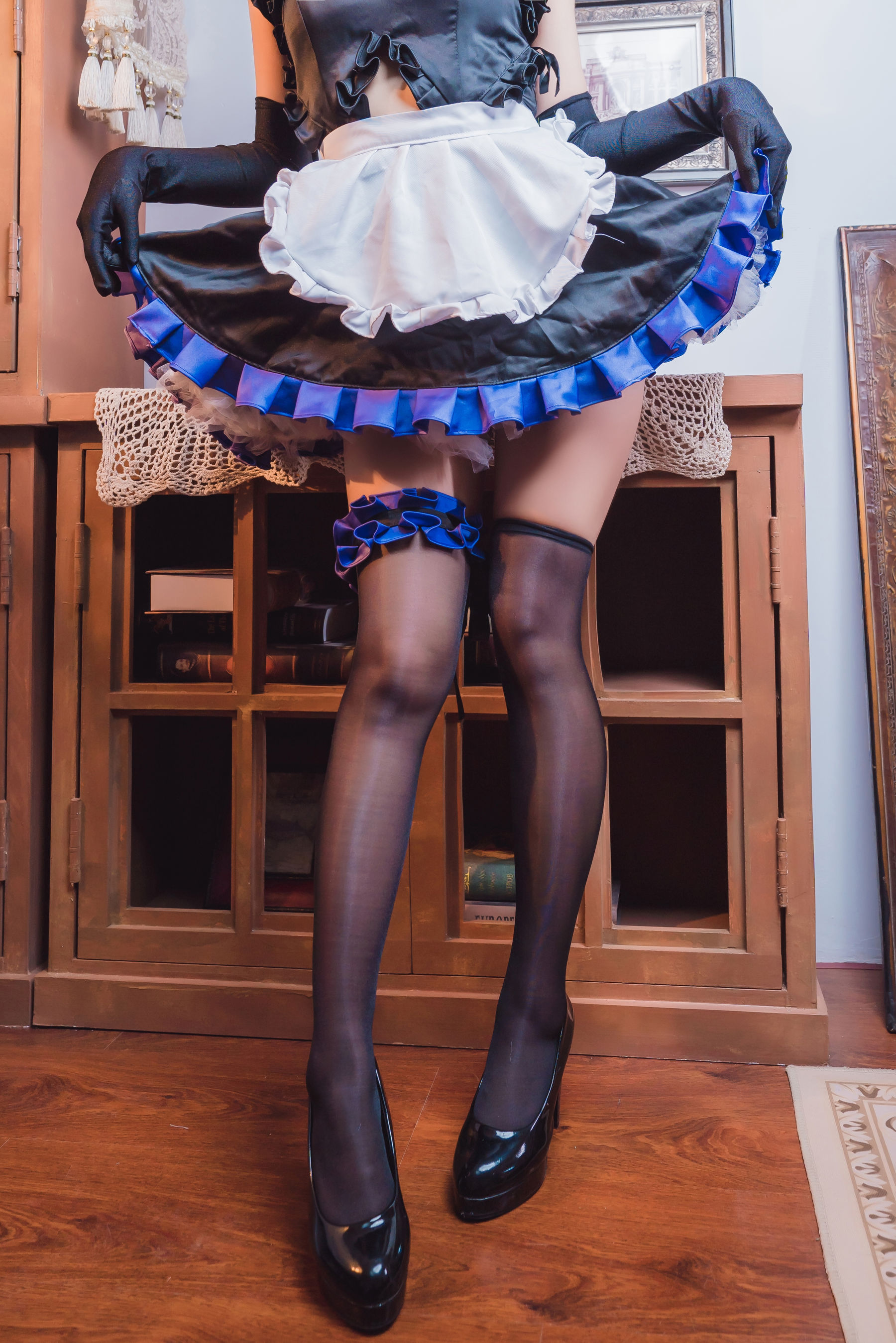 [网红COS] 动漫博主墨玉-M - 玛修女仆第4张