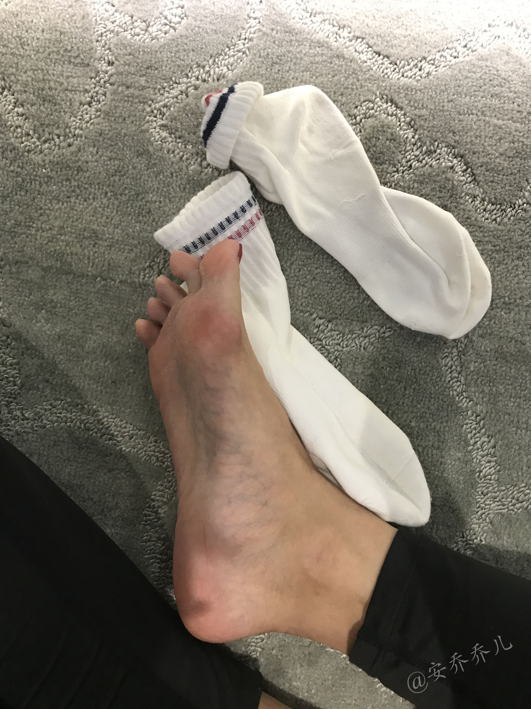[福利COS] 安乔乔儿(Nia乔乔) No.019 健身房白袜第18张