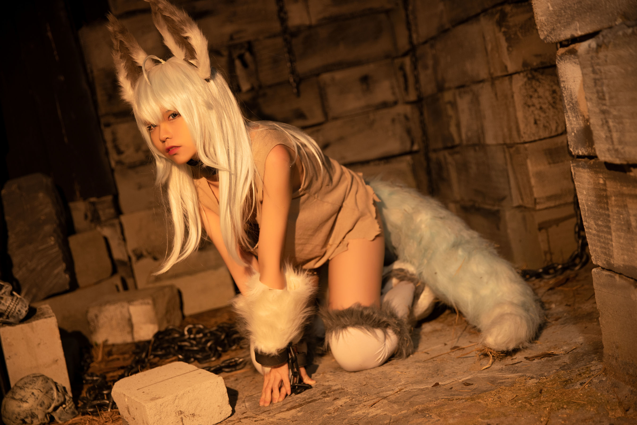 [福利COS] 动漫博主G44不会受伤 - 地牢刹那常服第15张