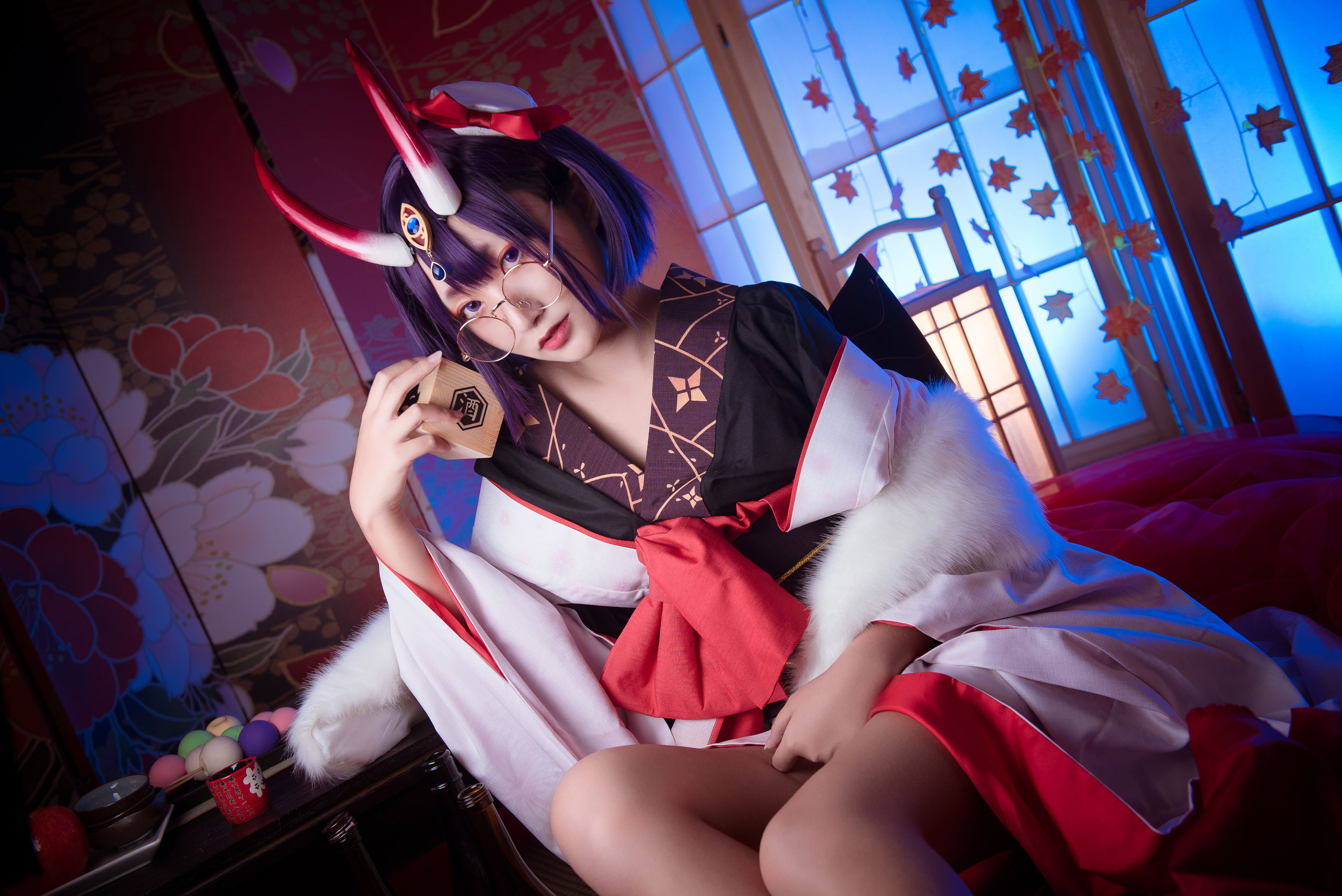 [福利COS] Roroki骷髅姫 - 酒吞和服第4张