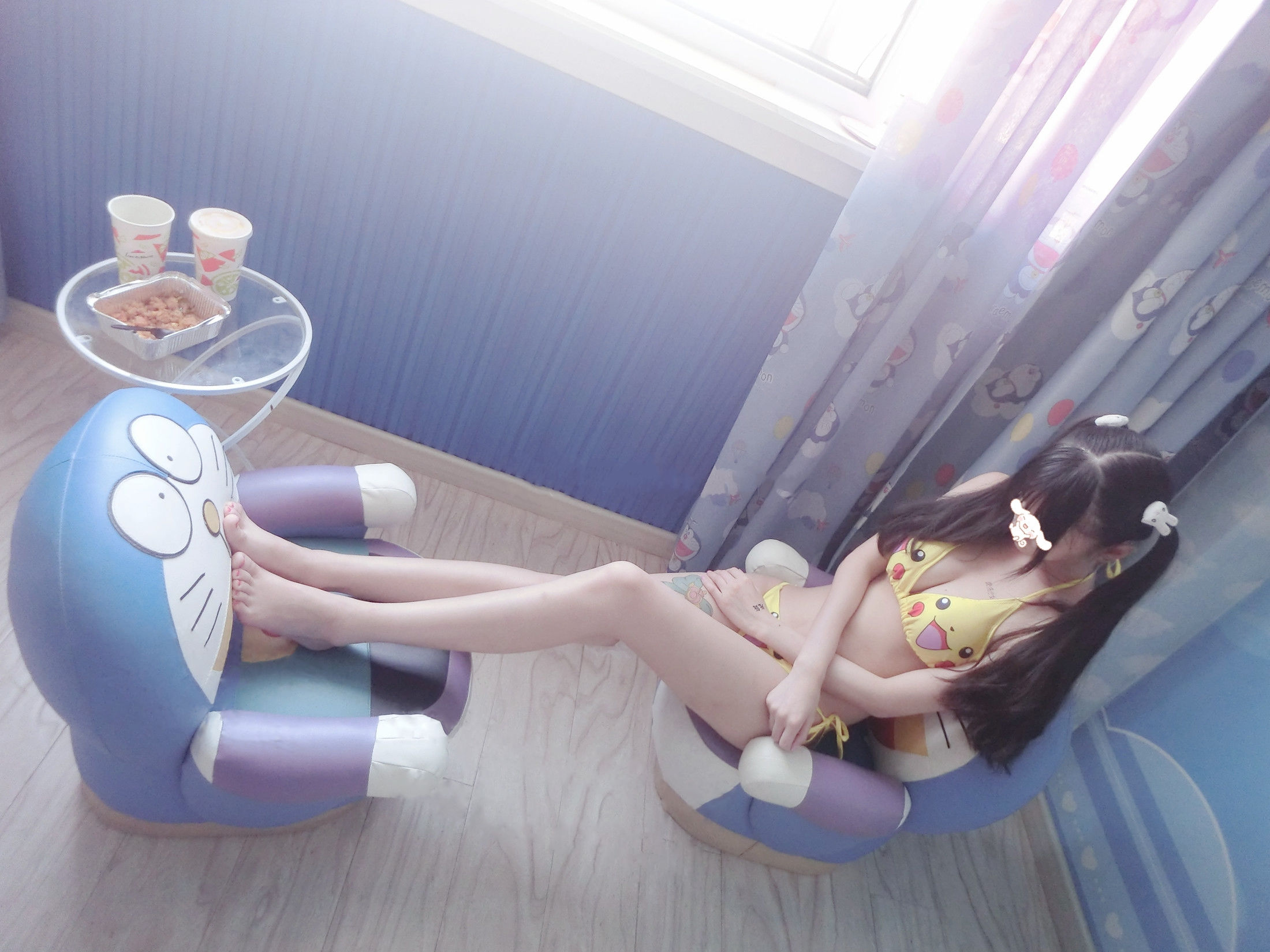 [福利COS] 双马尾少女赛高酱作品 - 皮卡丘比基尼第5张