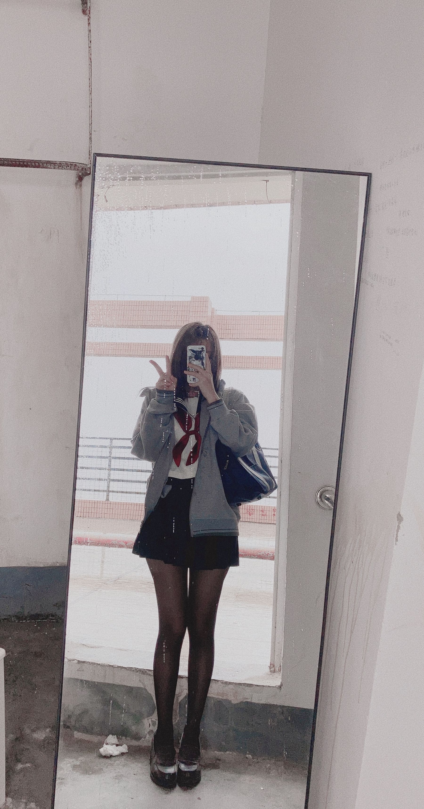 [福利COS] 动漫博主柒柒要乖哦 - 天台学姐第3张