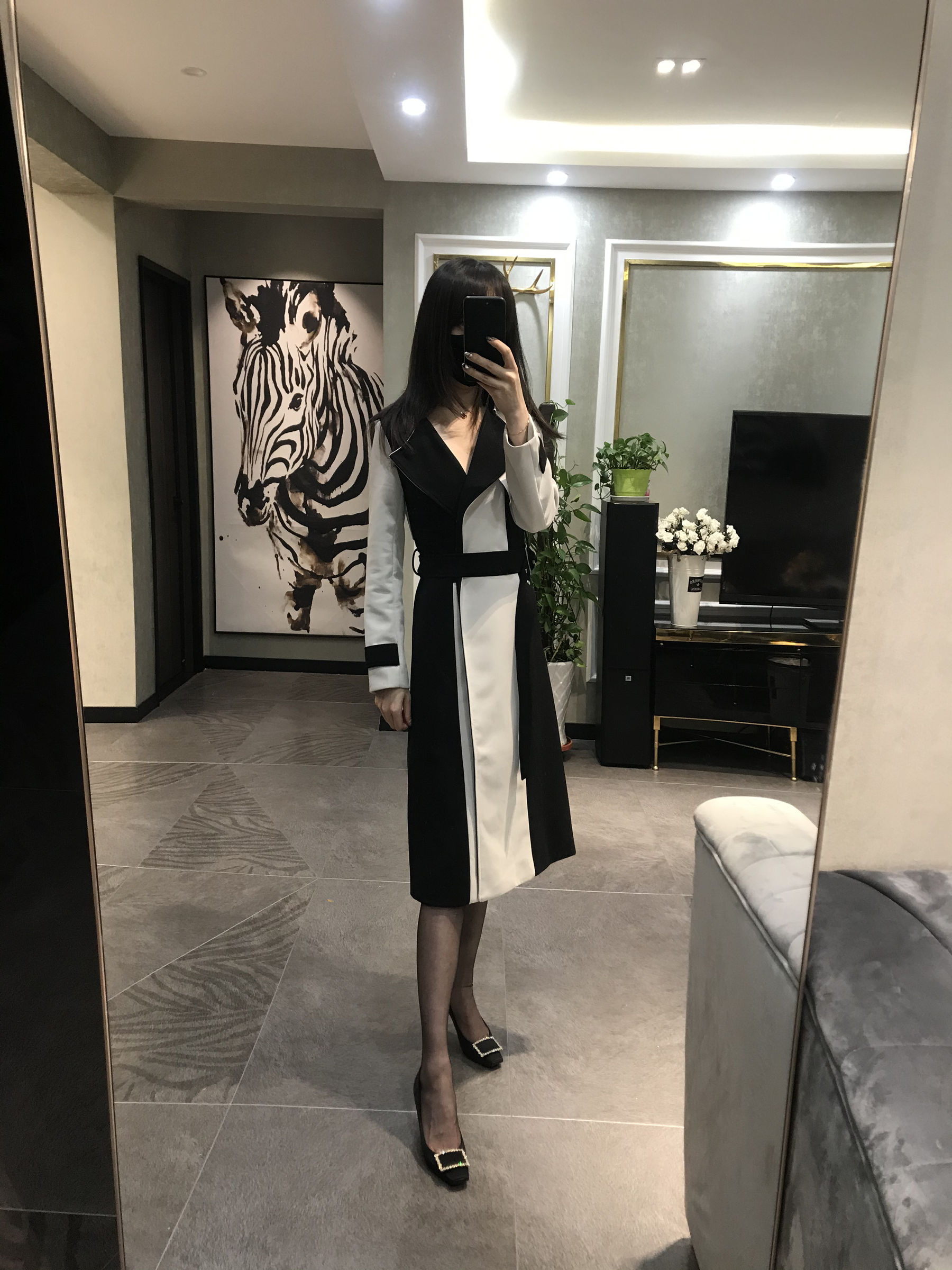 [福利COS] 丝足博主麋鹿_Monroe 2020.04.13 皮草丝惑第6张