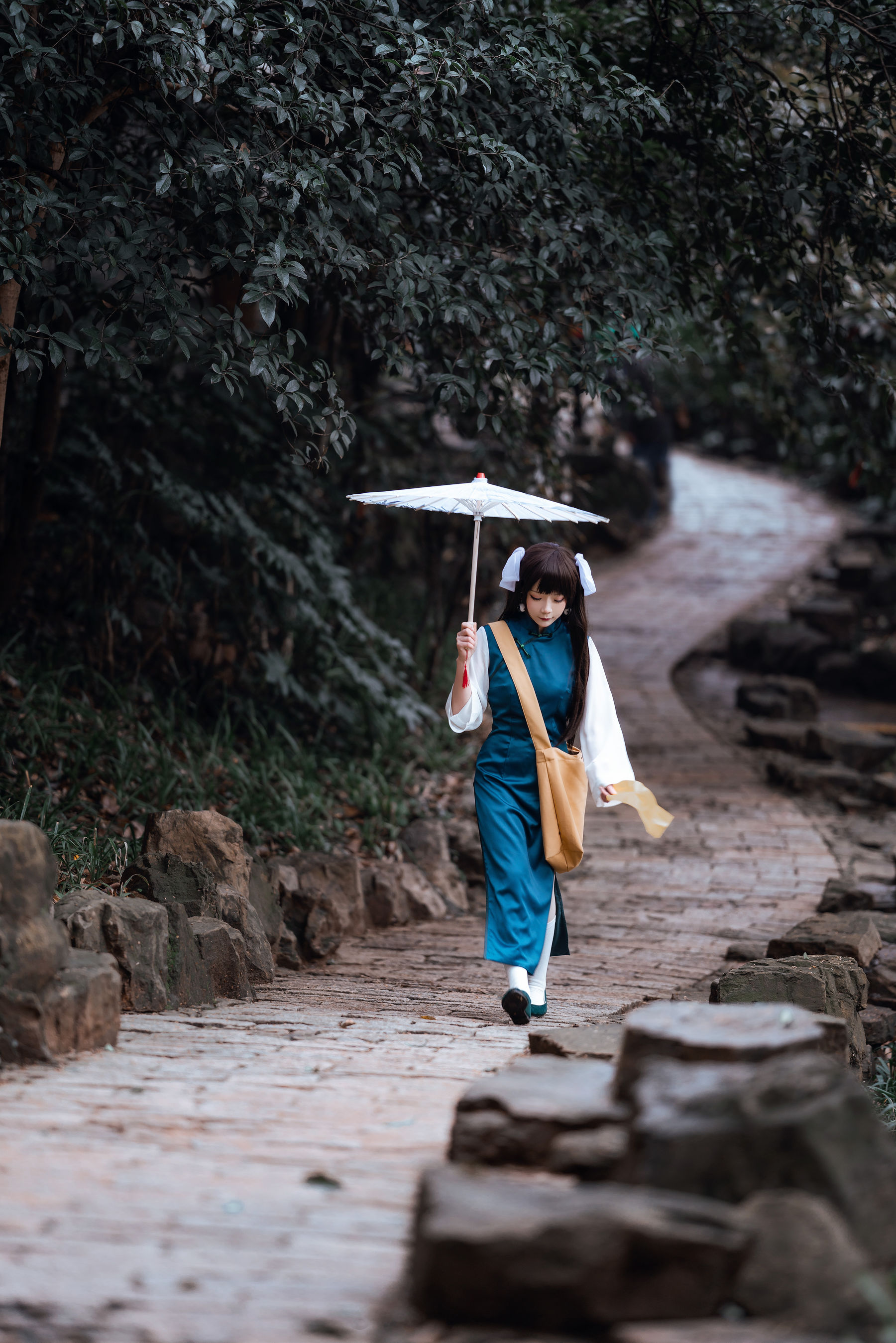 [福利COS] 动漫博主王胖胖u - 小道友旗袍第4张