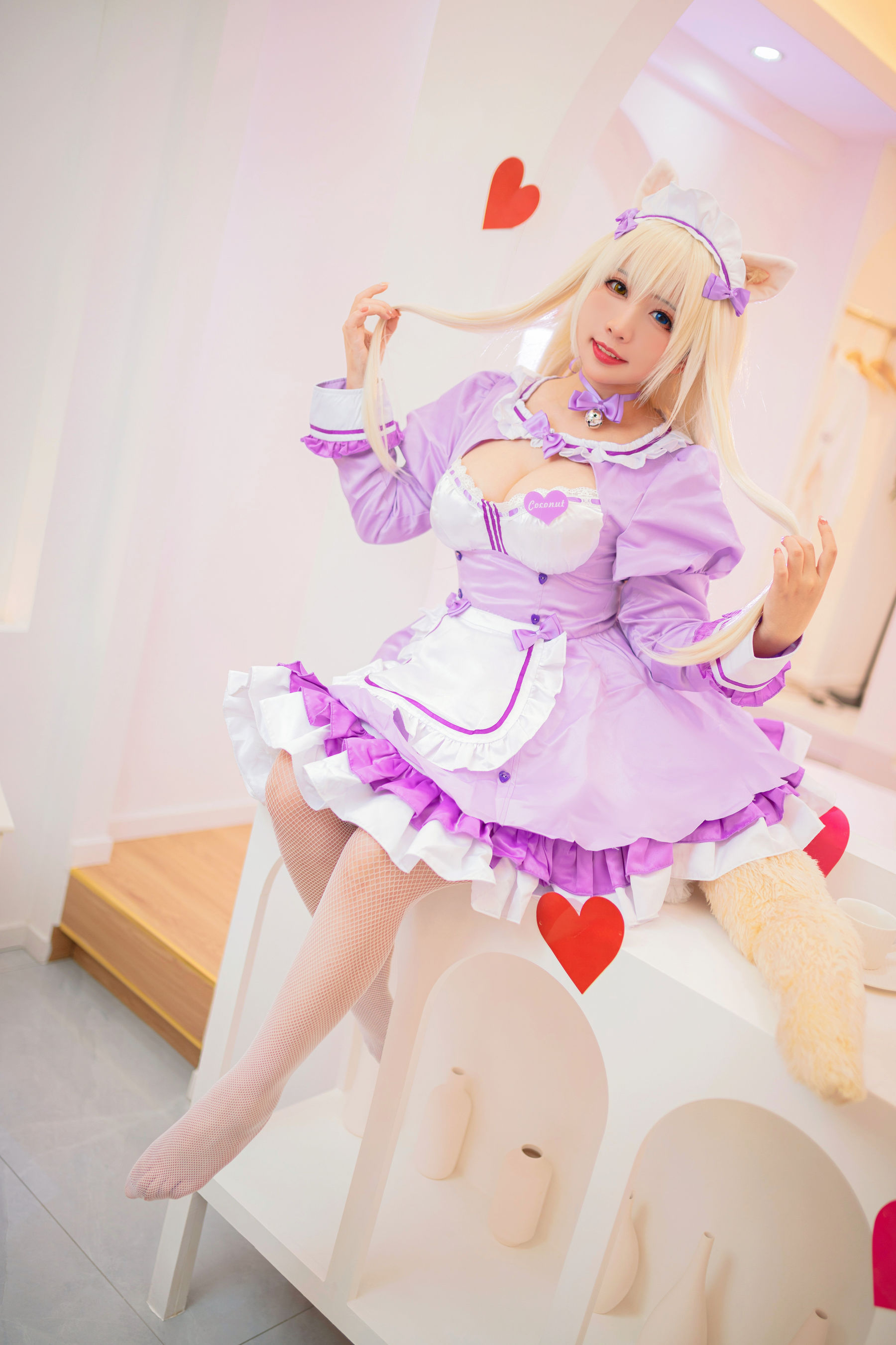 [福利COS] 动漫博主貓田聖奈奈(桃之啾啾) - 椰子第9张