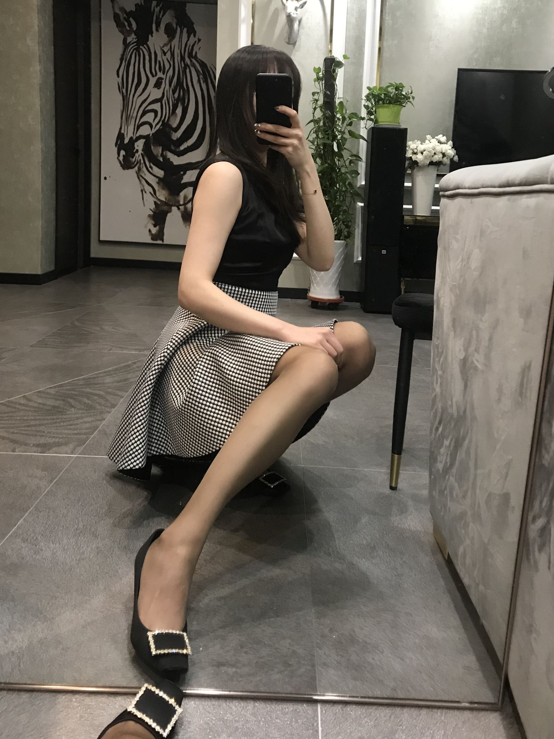 [福利COS] 丝足博主麋鹿_Monroe 2020.04.20 红高黑丝第15张