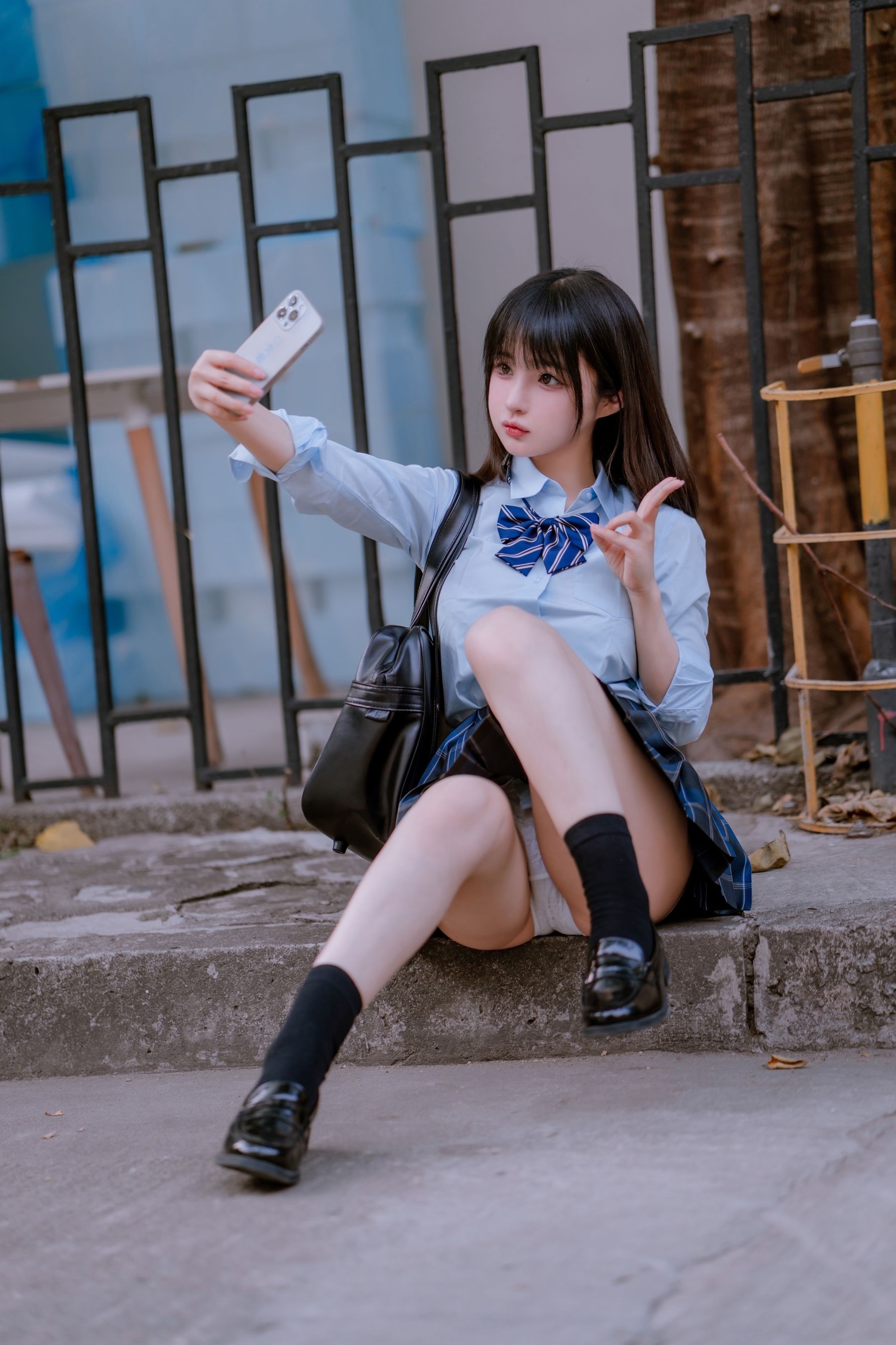 [福利COS] 桜井宁宁 - JK之居家第4张