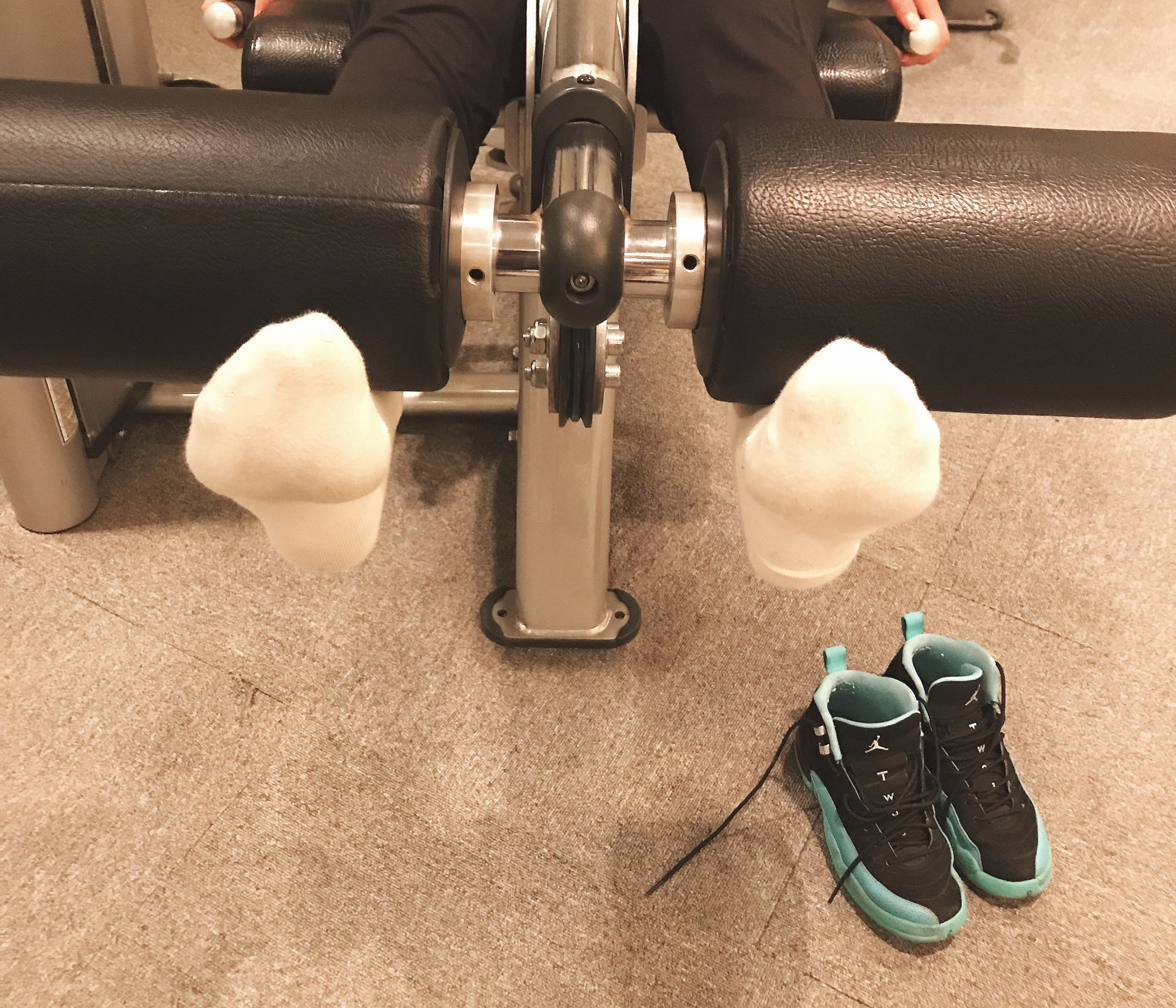 [福利COS] 安乔乔儿(Nia乔乔) No.019 健身房白袜第23张