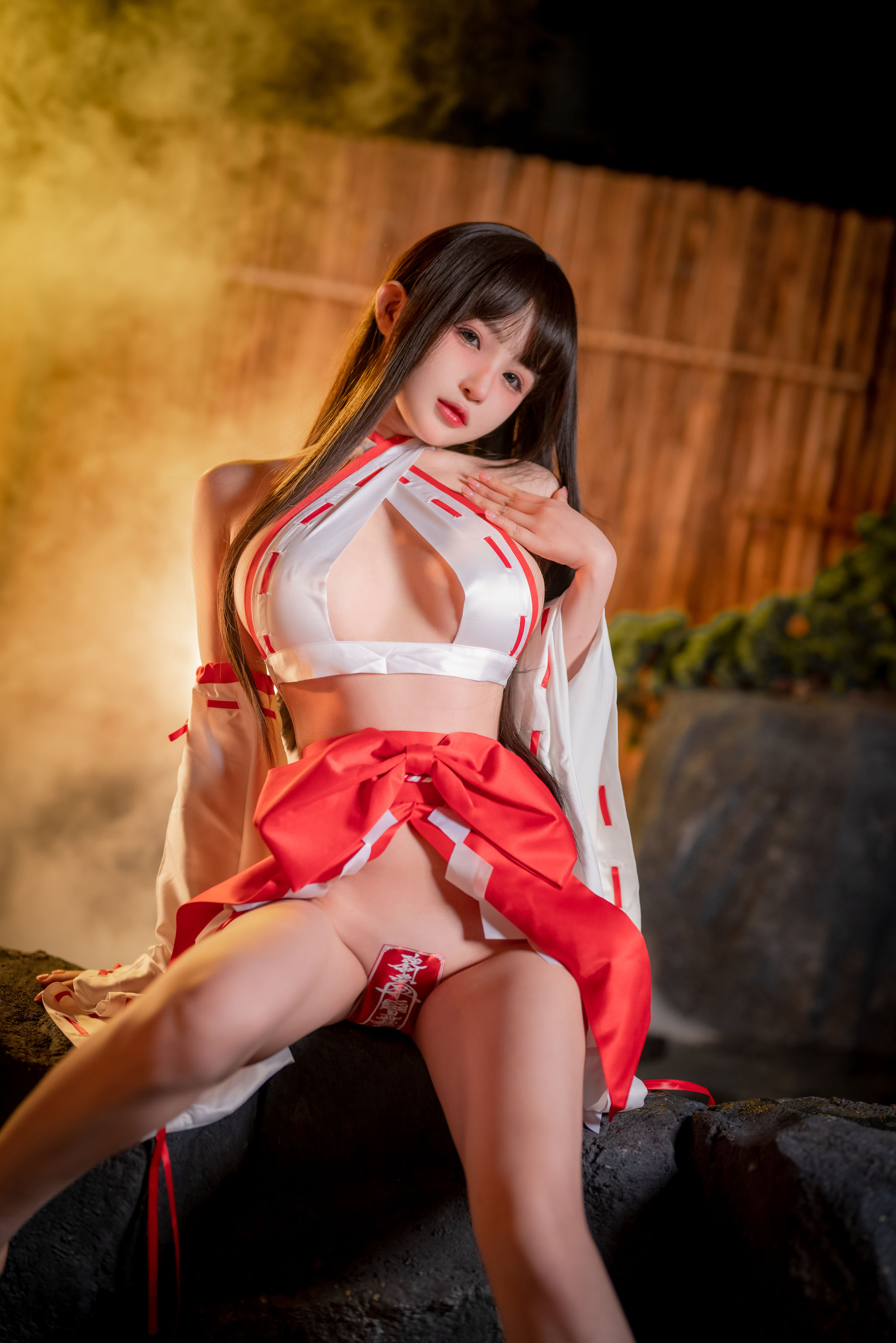 [福利COS] 桜井宁宁 - 纯洁巫女第6张