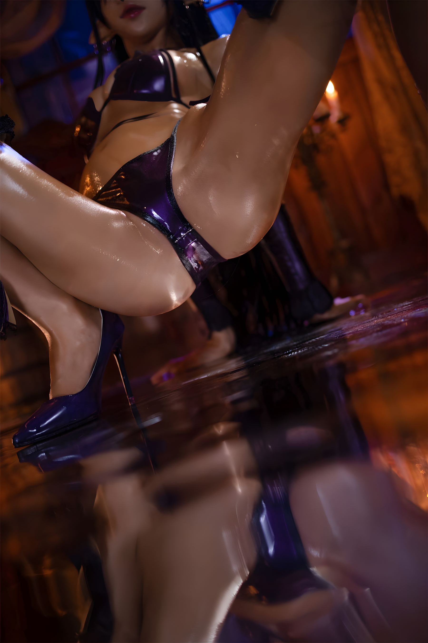 [福利COS] 动漫博主水淼aqua - 黑兽 奥莉加第11张