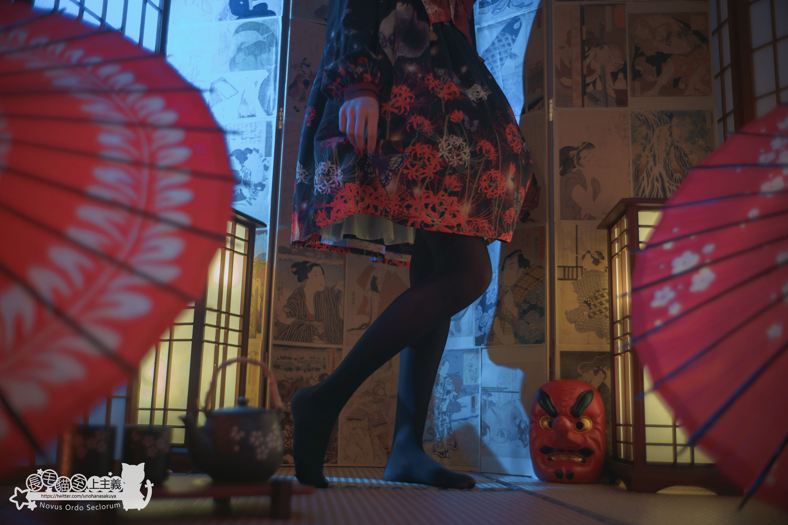 [福利COS] 福利姬木花琳琳是勇者 - 彼岸花の咲く夜に第2张