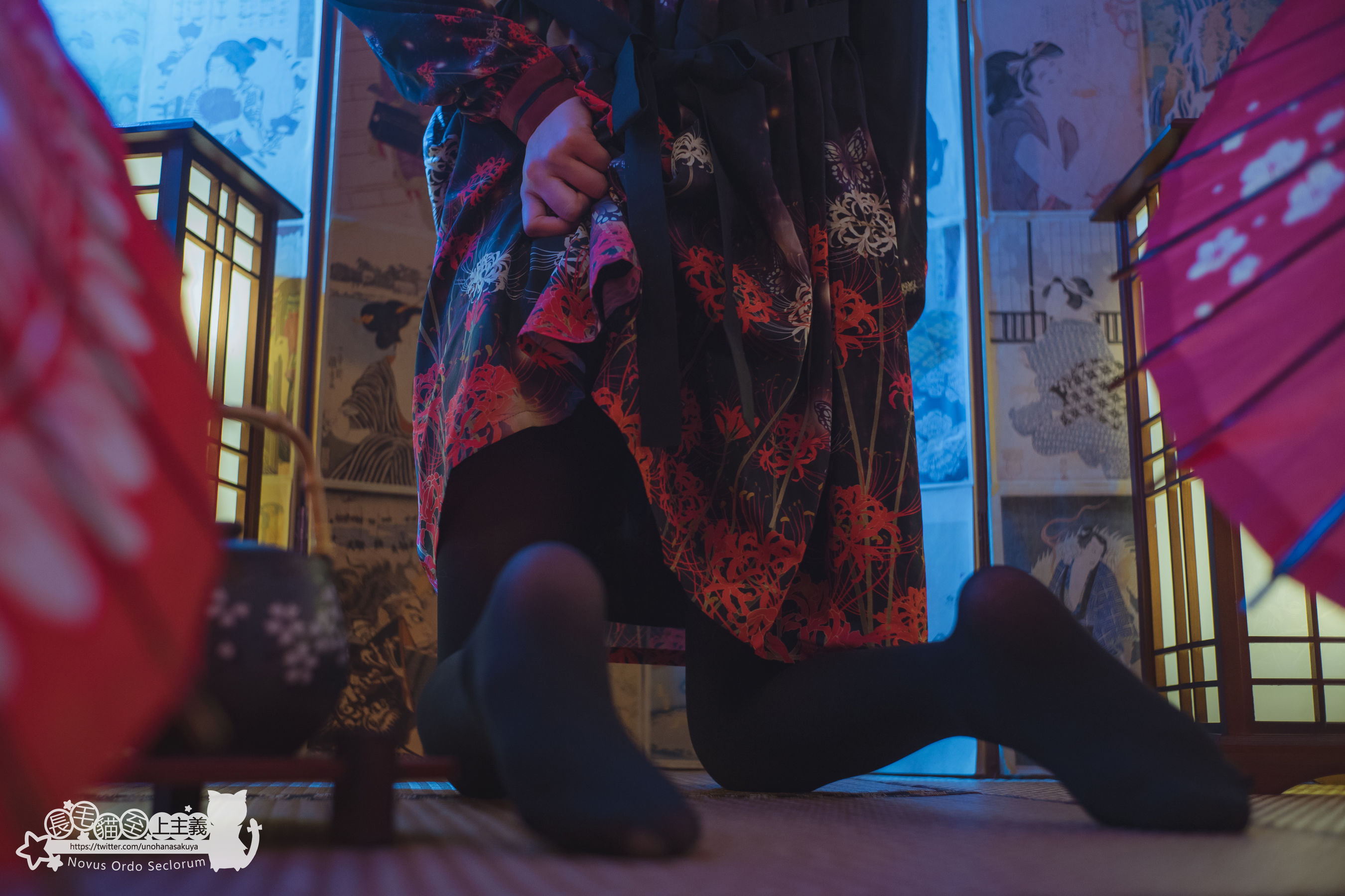 [福利COS] 福利姬木花琳琳是勇者 - 彼岸花の咲く夜に第13张