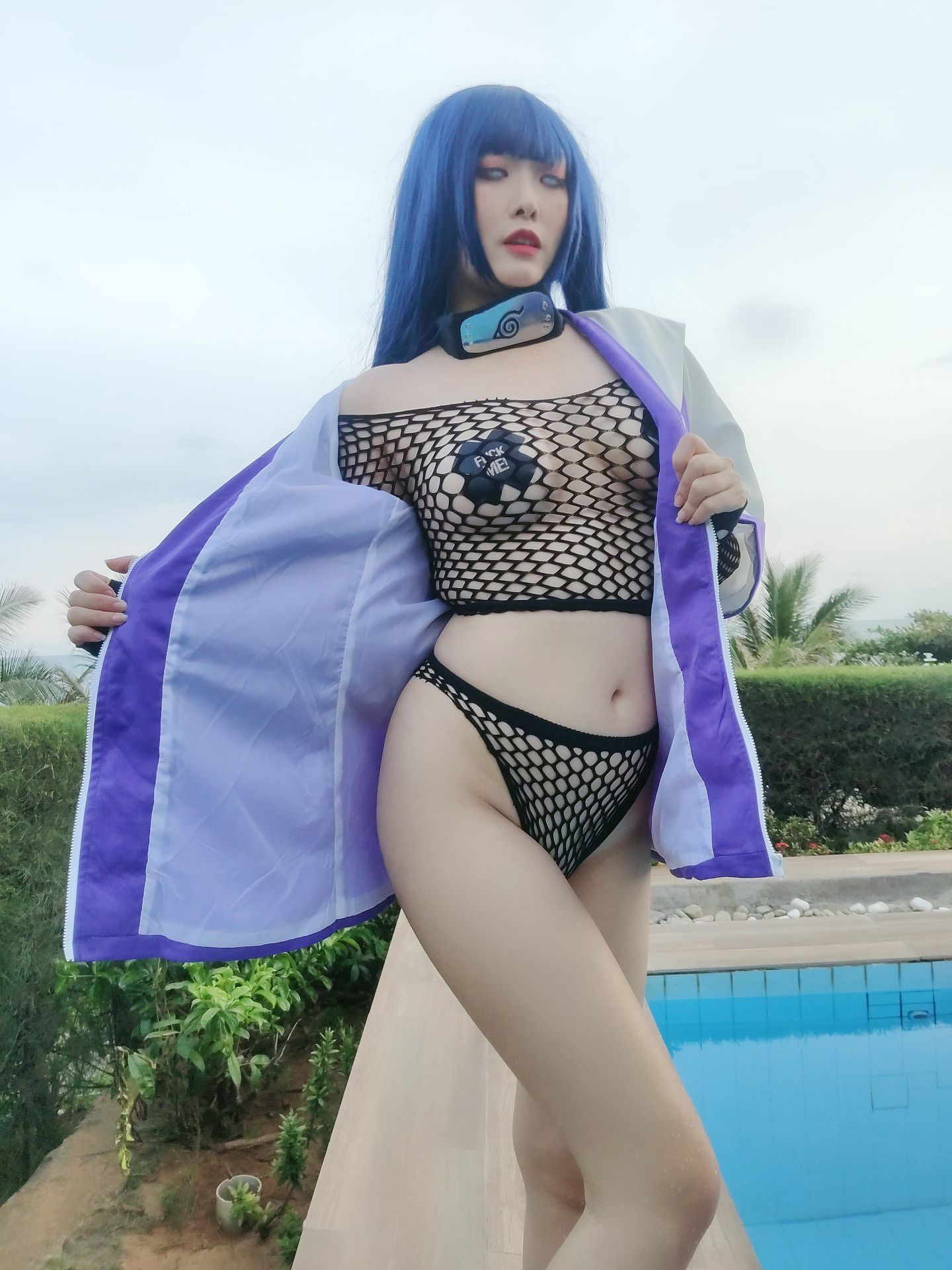 [福利COS] Sunnyvier - Hinata Poolside第34张