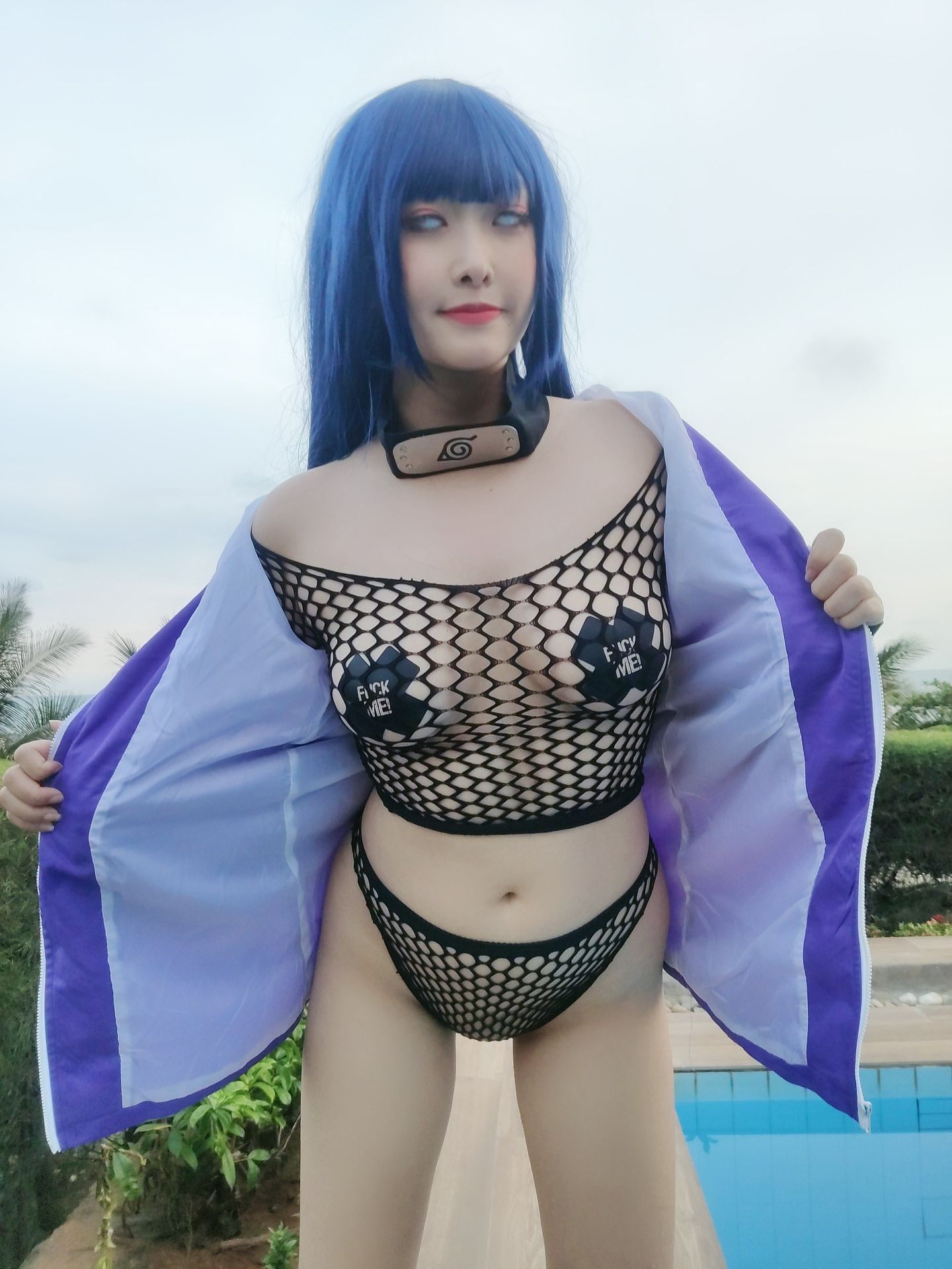 [福利COS] Sunnyvier - Hinata Poolside第36张