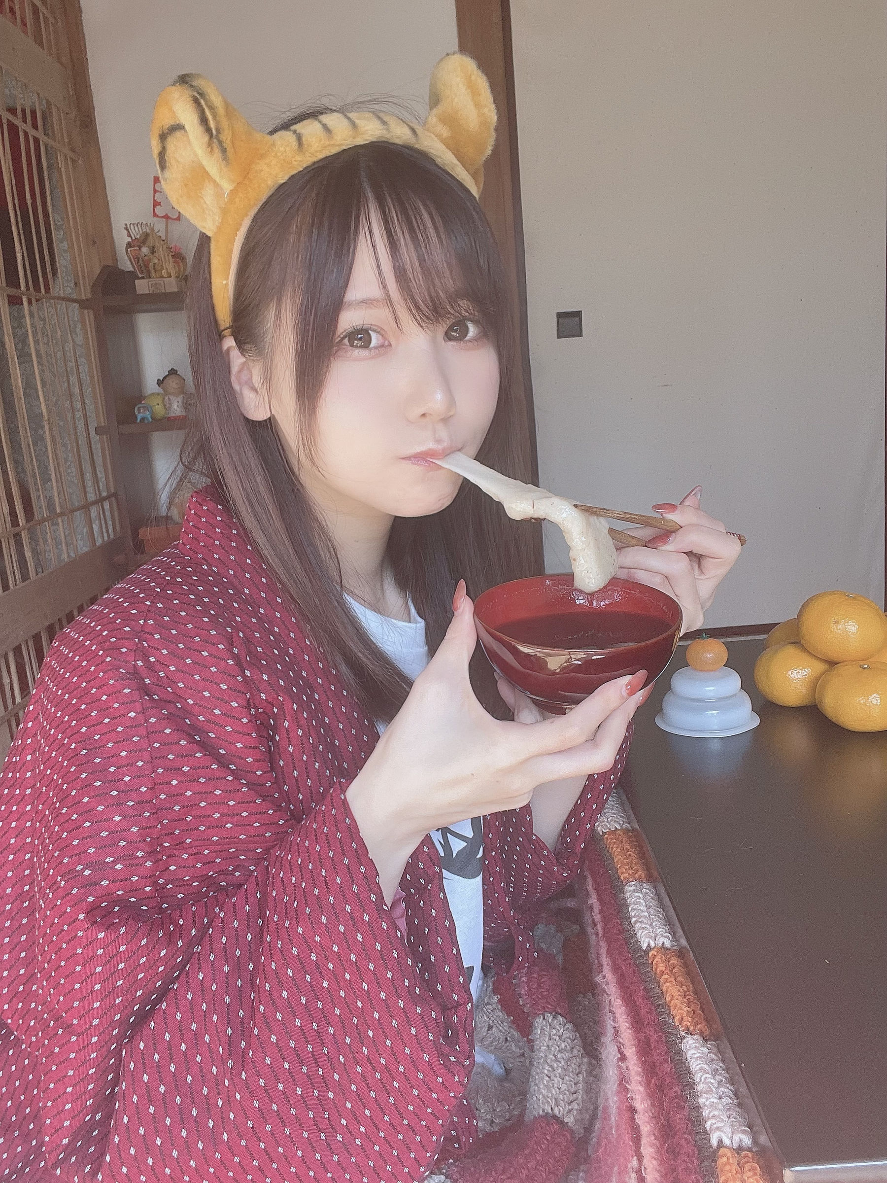 [福利COS] 日本甜美COSERけんけん[fantia] 20220104-寅年第1张