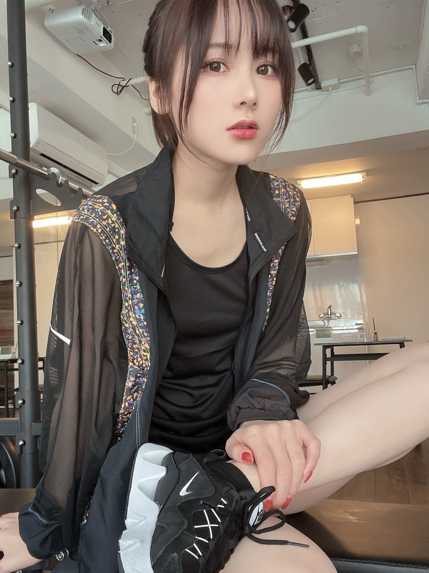 [福利COS] 日本甜美COSERけんけん[fantia] 20211212-スポーツジム第7张