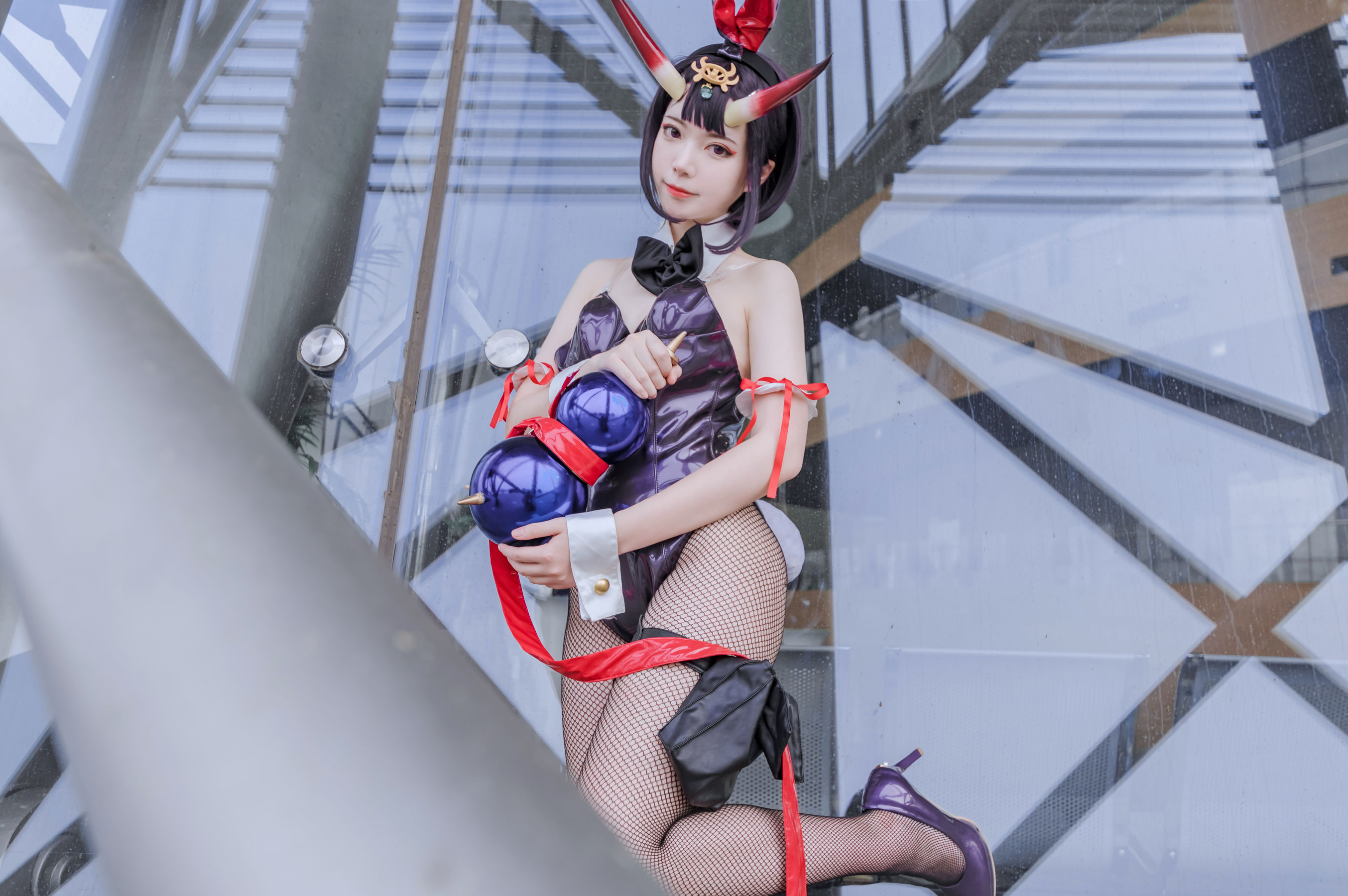 [福利COS] 可爱妹子Fushii_海堂 - 酒吞兔女郎第11张