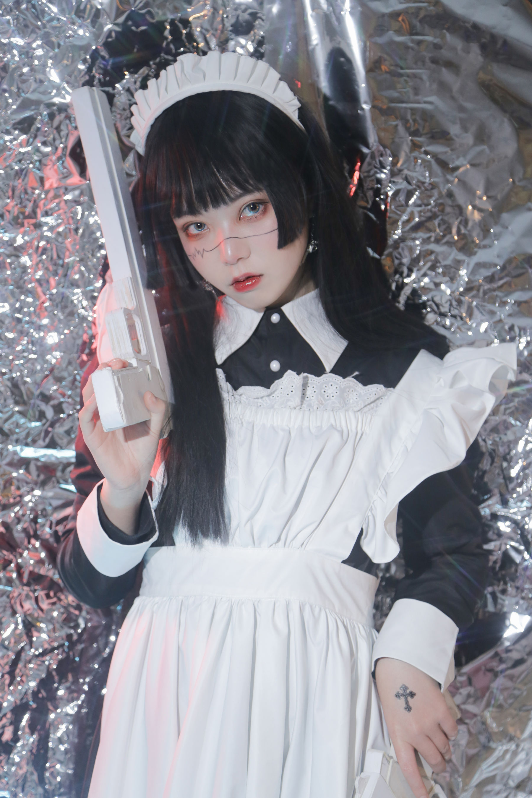[福利COS] 可爱妹子Fushii_海堂 - 生化女仆第7张