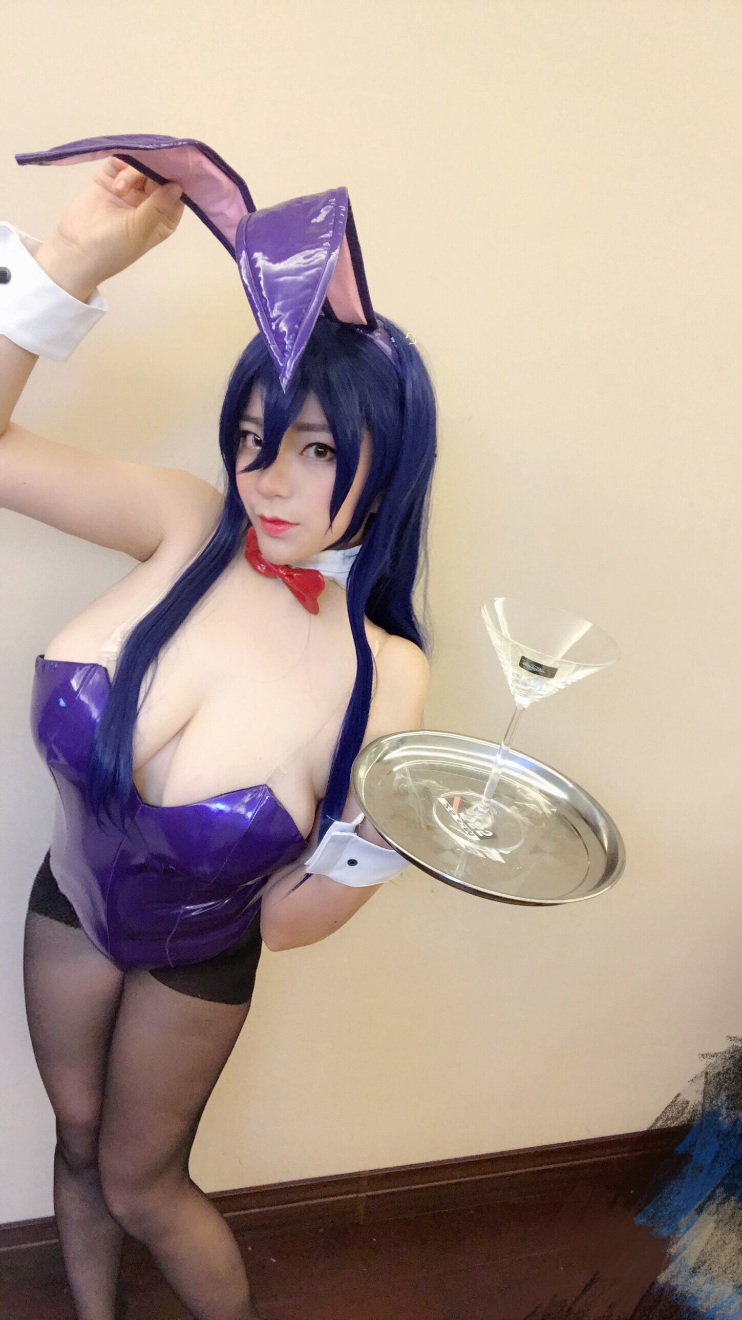 [福利COS] 奶兔biubiu - 兔女郎第1张