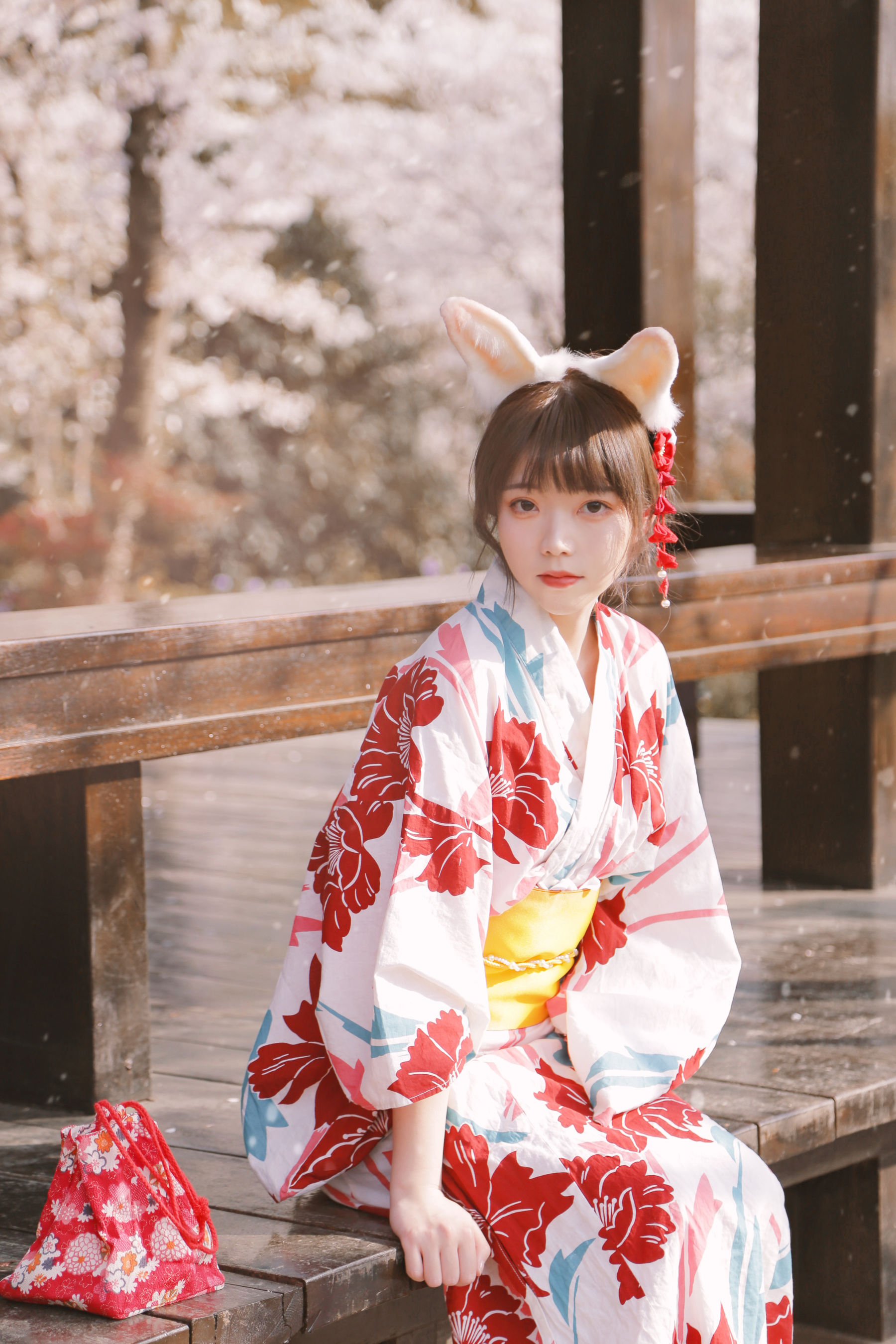 [福利COS] 可爱妹子Fushii_海堂 - 樱花兔兔第3张