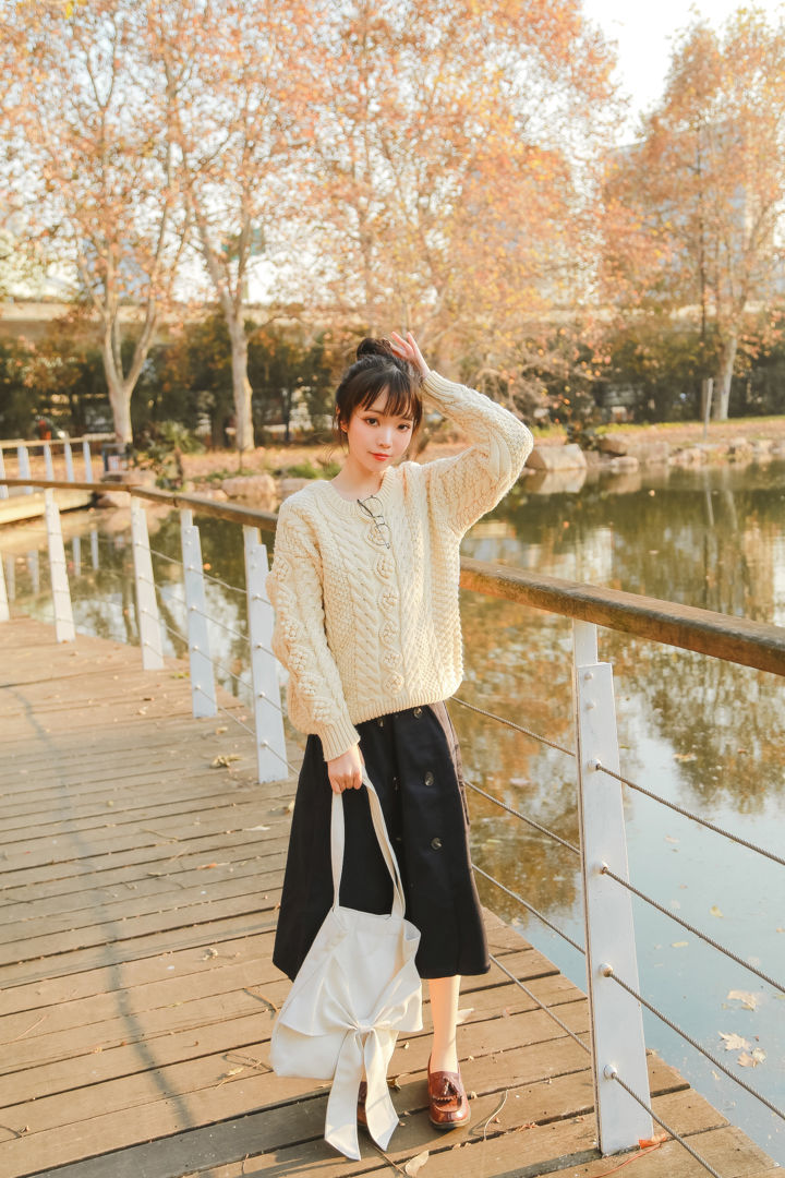 [福利COS] 可爱妹子Fushii_海堂 - 秋日女友第2张