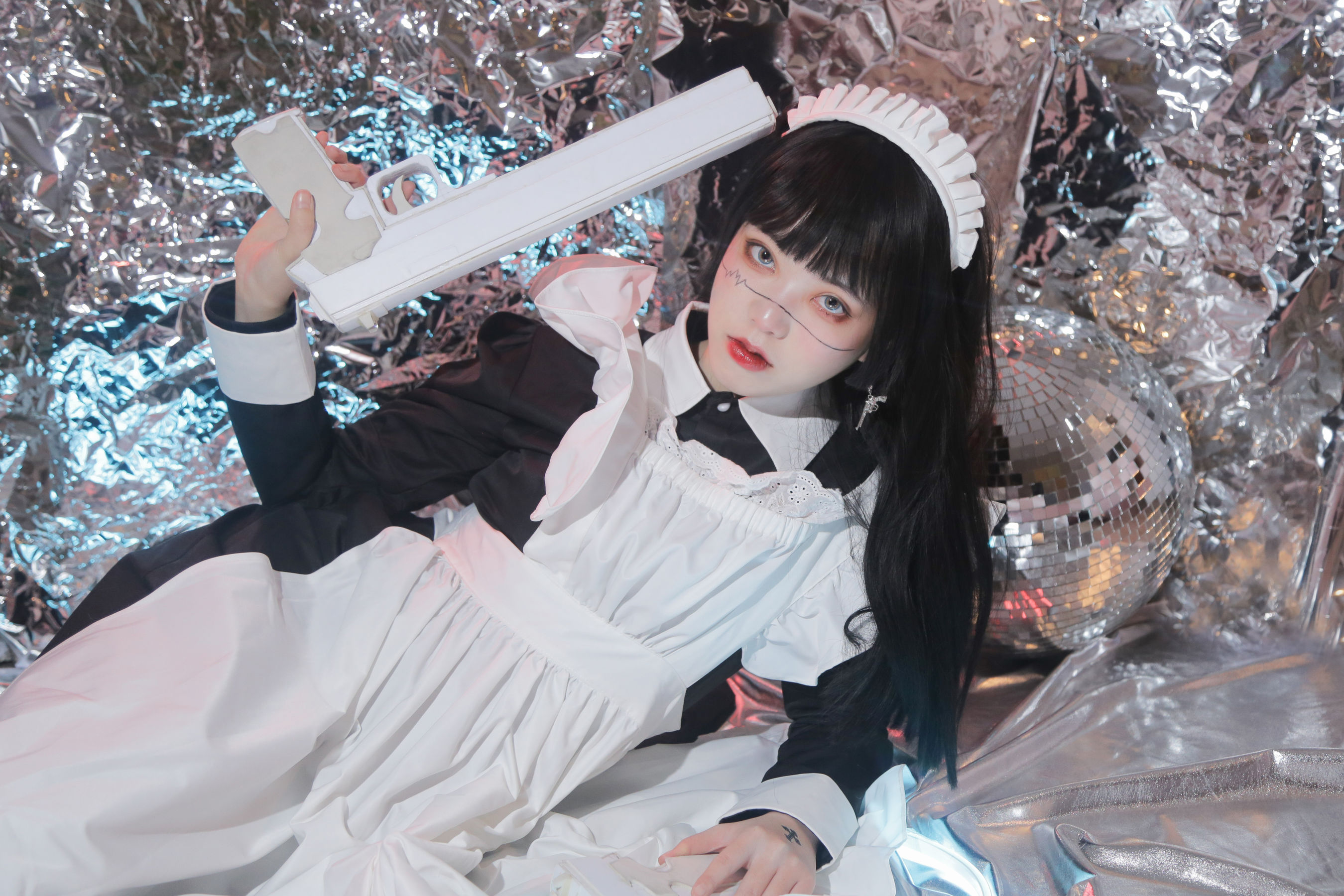 [福利COS] 可爱妹子Fushii_海堂 - 生化女仆第14张