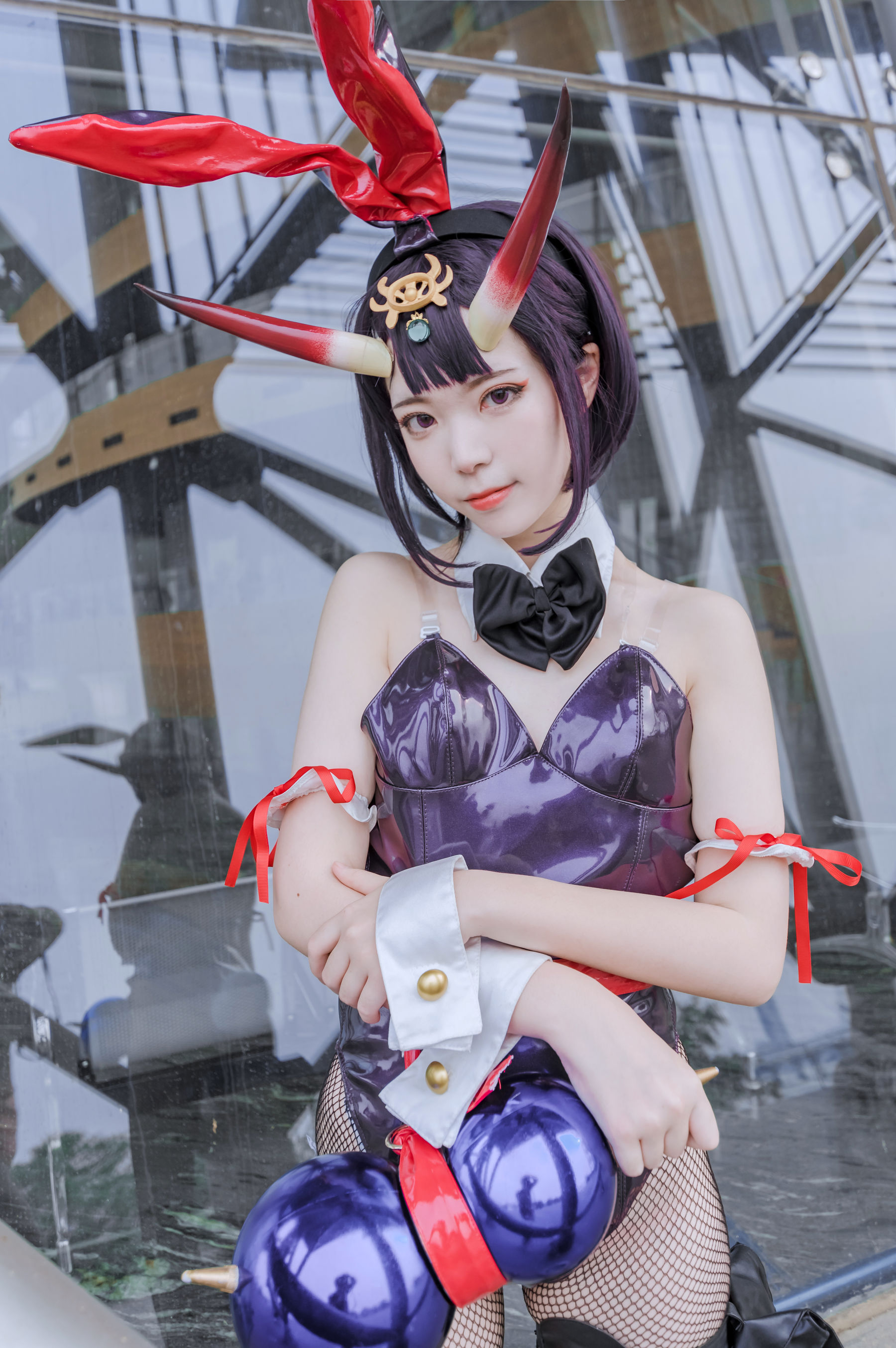 [福利COS] 可爱妹子Fushii_海堂 - 酒吞兔女郎第12张