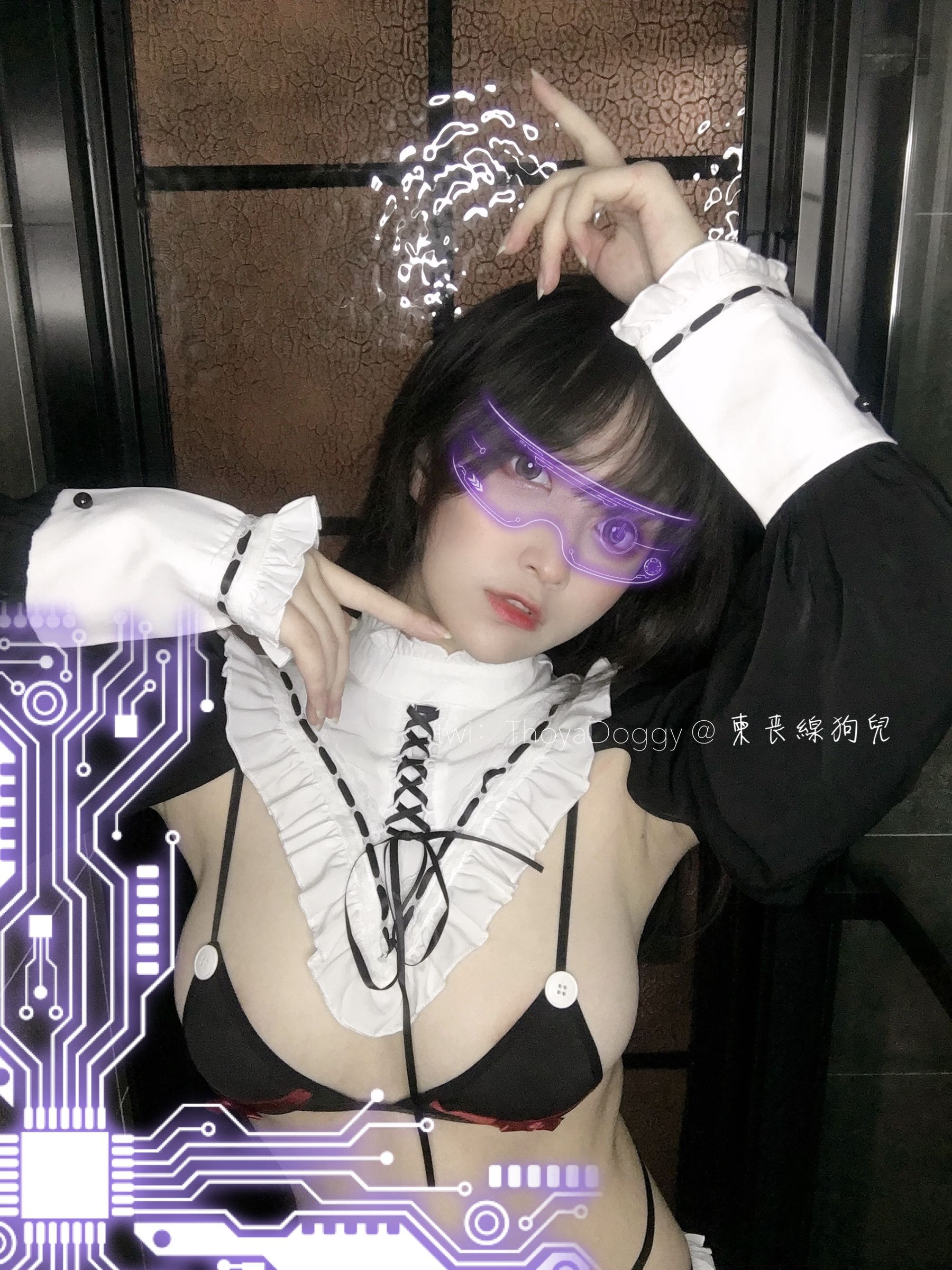 [福利COS] 奇行家狗崽 - 黑白无相第13张