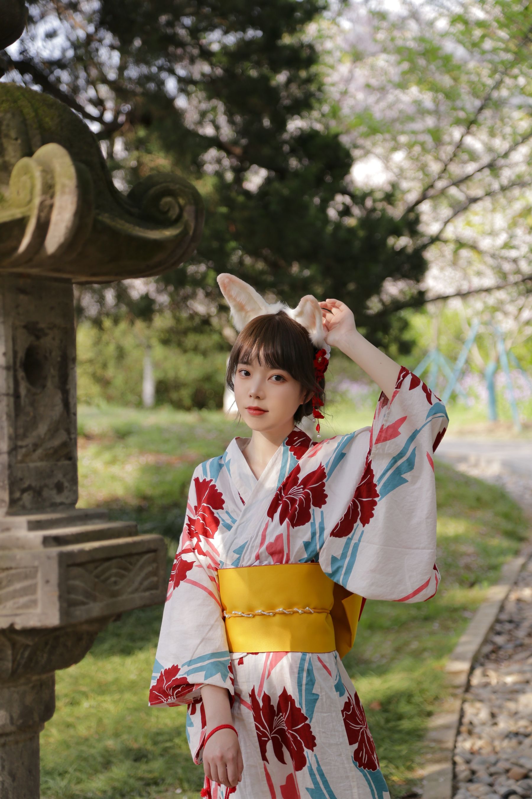 [福利COS] 可爱妹子Fushii_海堂 - 樱花兔兔第6张