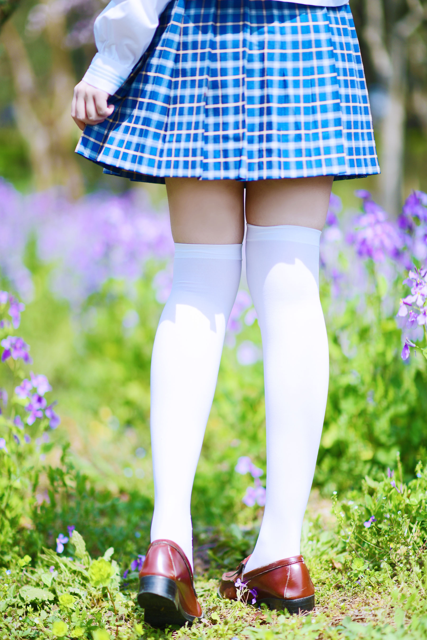 [福利COS] 可爱妹子Fushii_海堂 - 樱花树下第10张