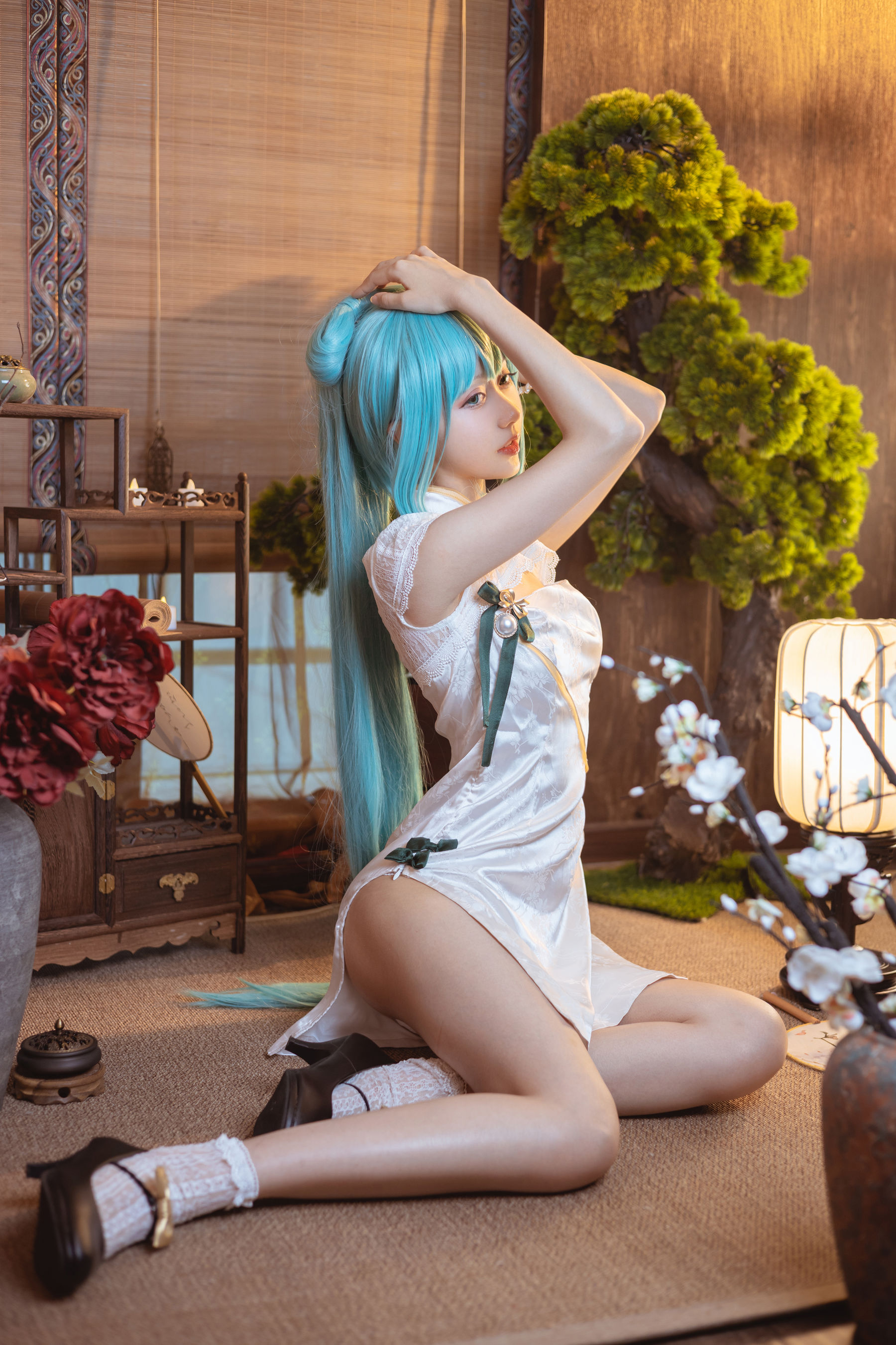 [福利COS] 萌系小姐姐木绵绵OwO - 初音韶华第7张