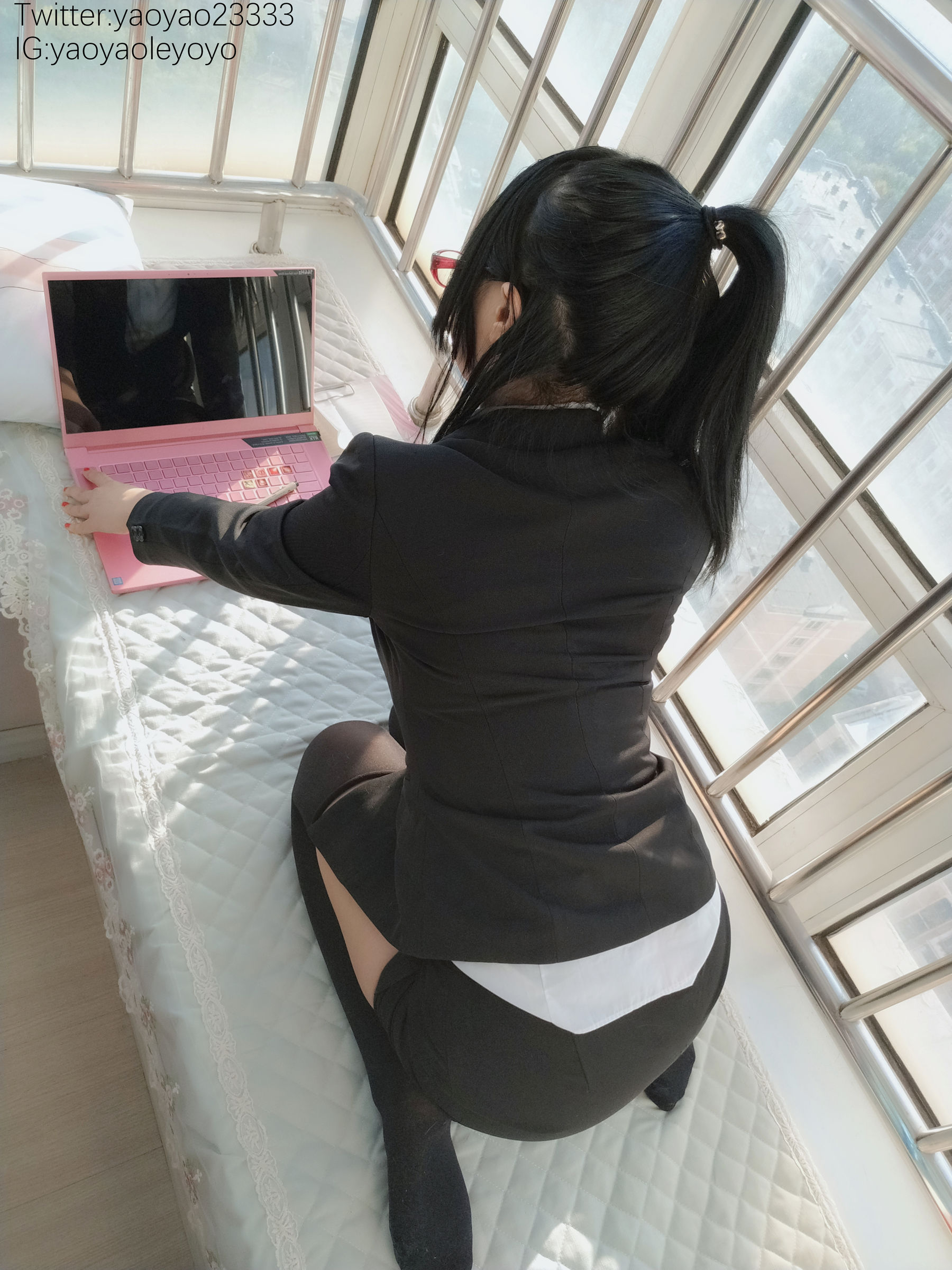 [福利COS] 萌妹子Coser摇摇乐yoyo - 补习老师第20张