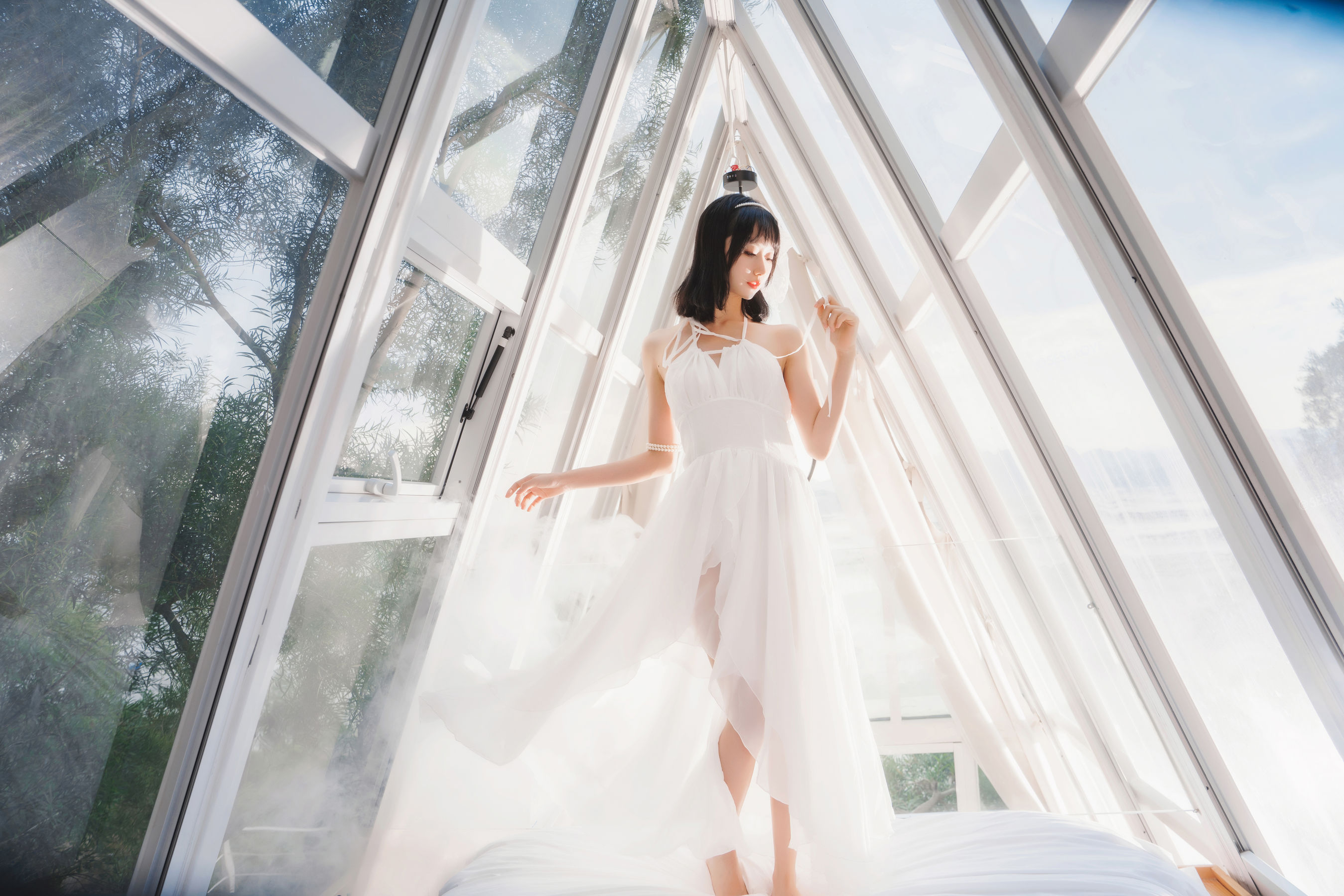 [福利COS] 萌系小姐姐木绵绵OwO - 水波温柔第4张