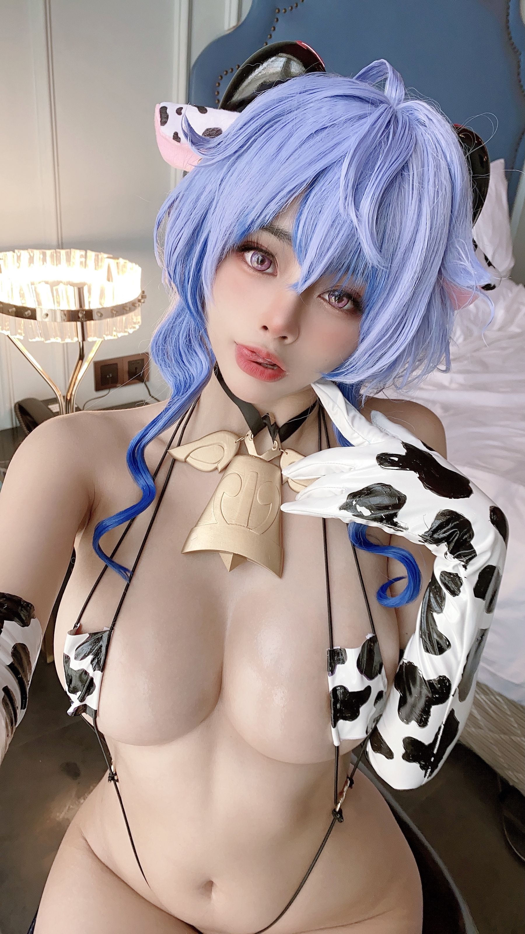 [福利COS] 日本性感萝莉Byoru - Ganyu Cow第14张