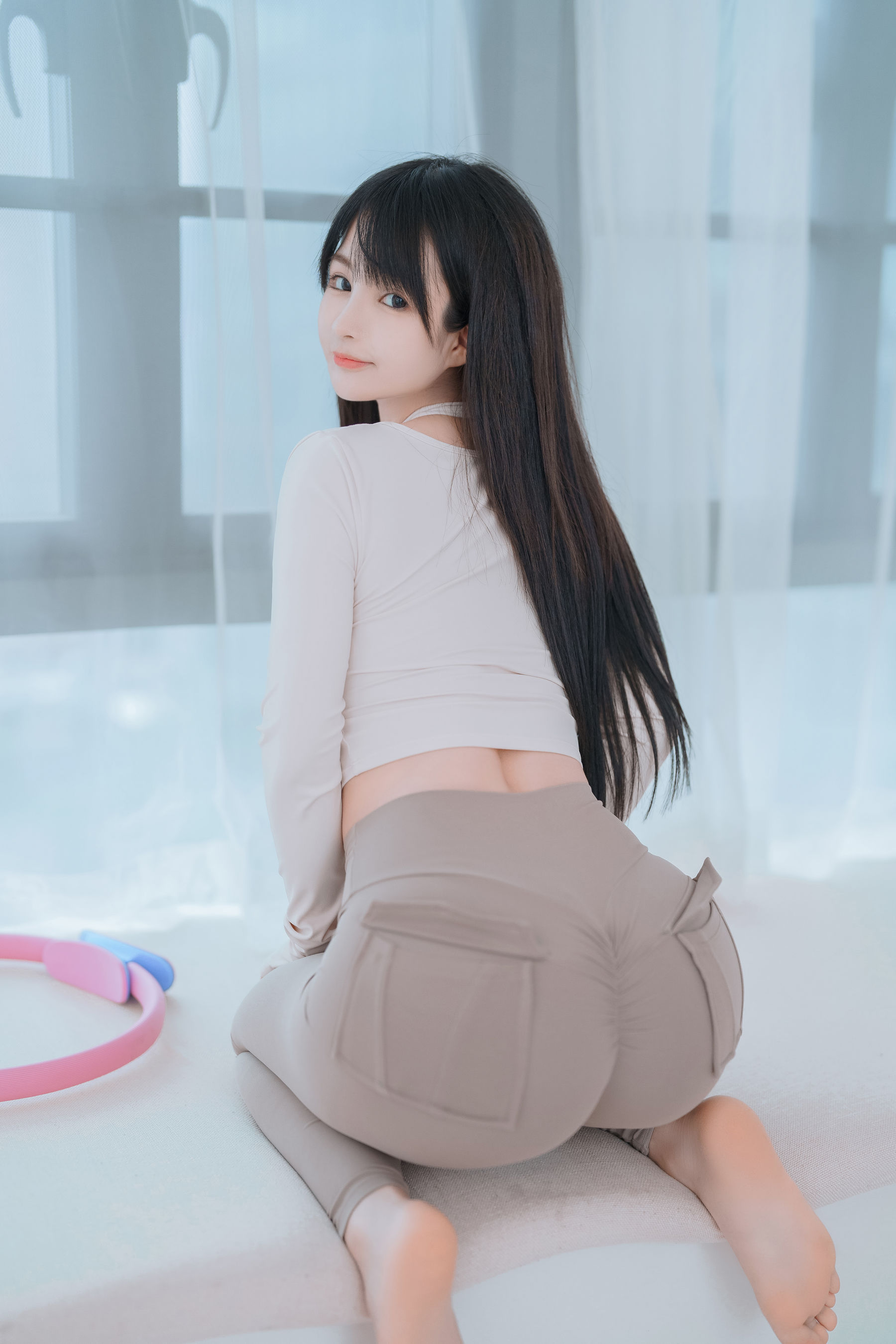 [福利COS] 桜井宁宁 - 瑜伽妹妹第35张