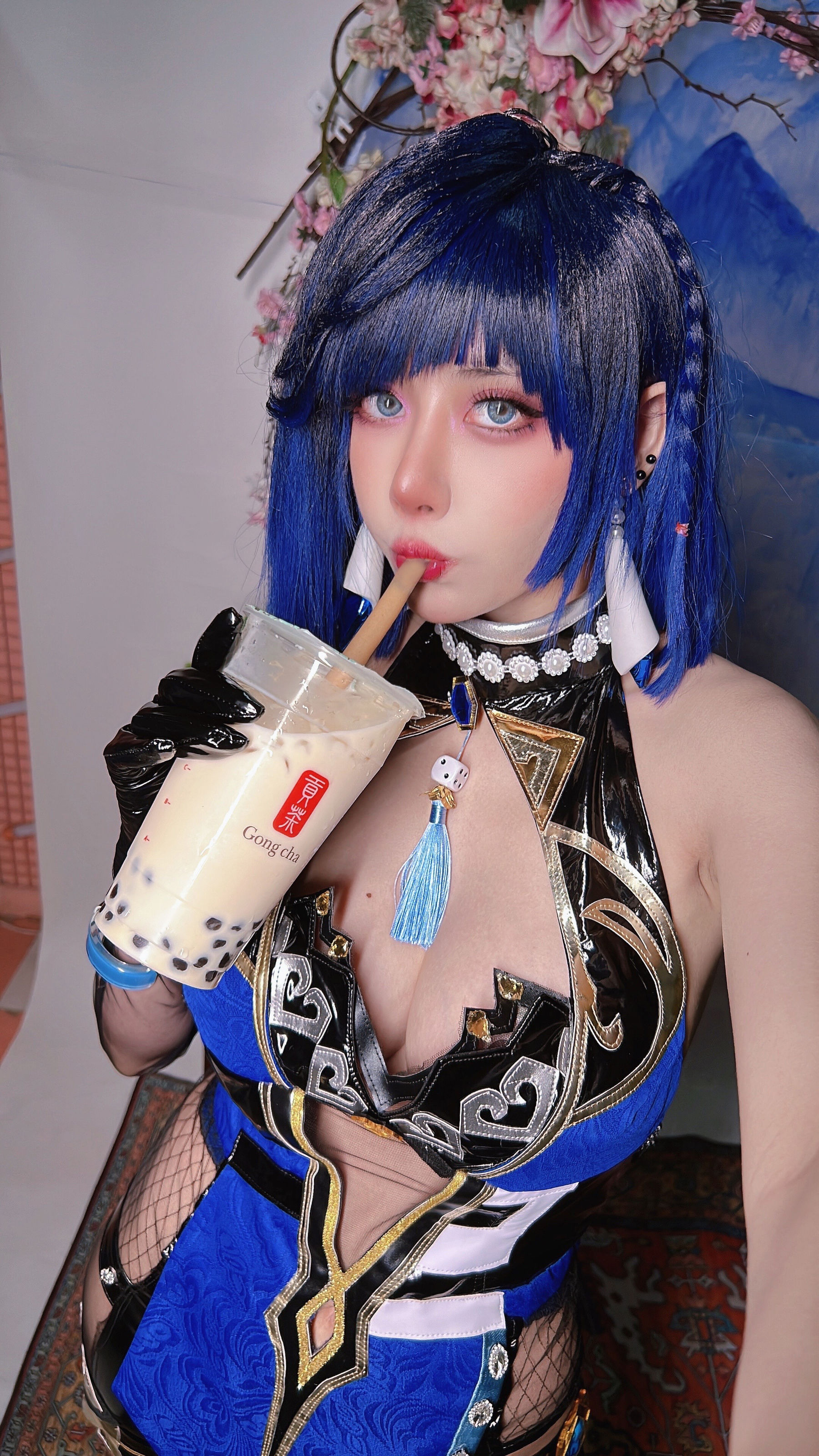 [福利COS] 日本性感萝莉Byoru - Yelan第13张