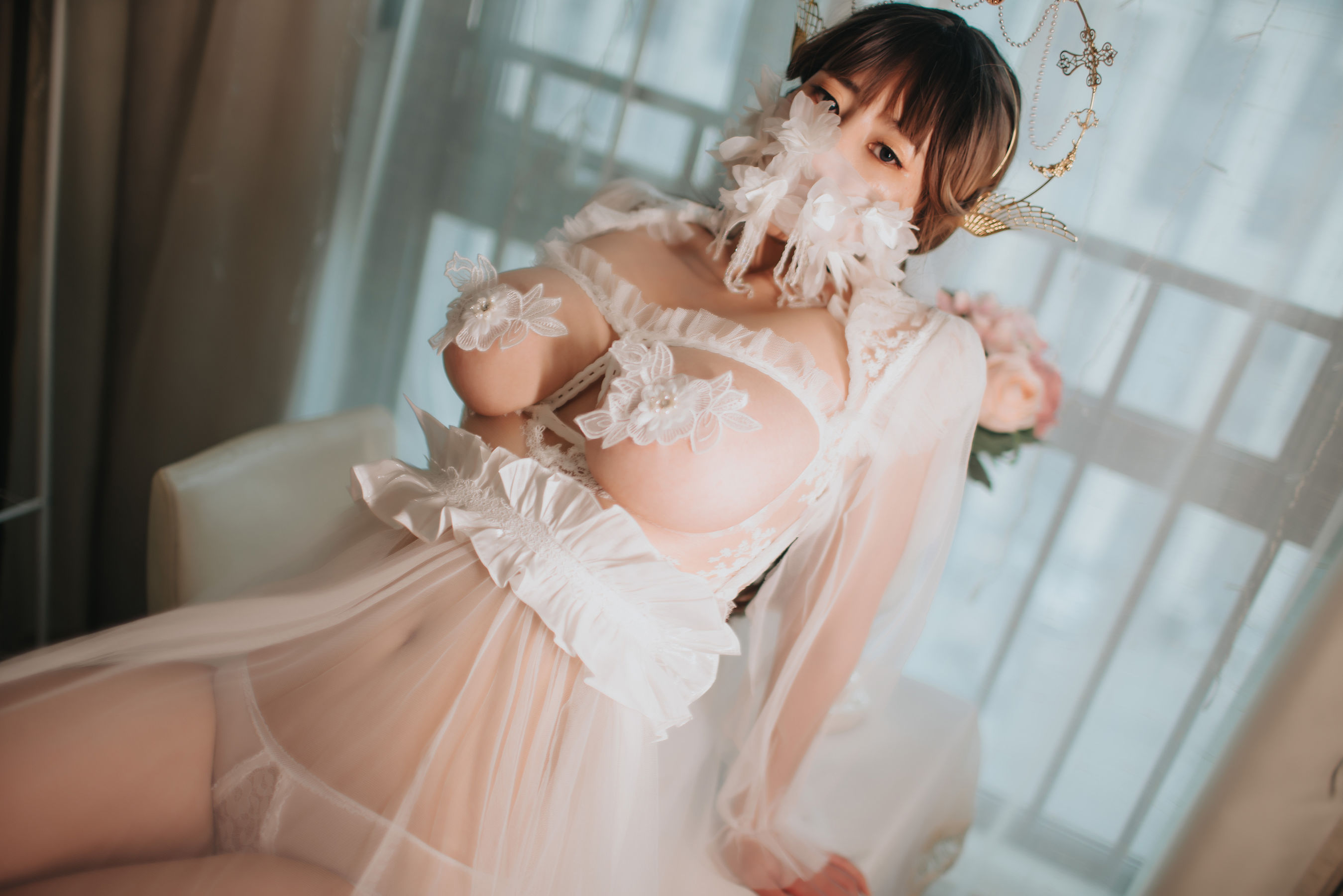 [福利COS] 星澜是澜澜叫澜妹呀 - 婚纱第5张