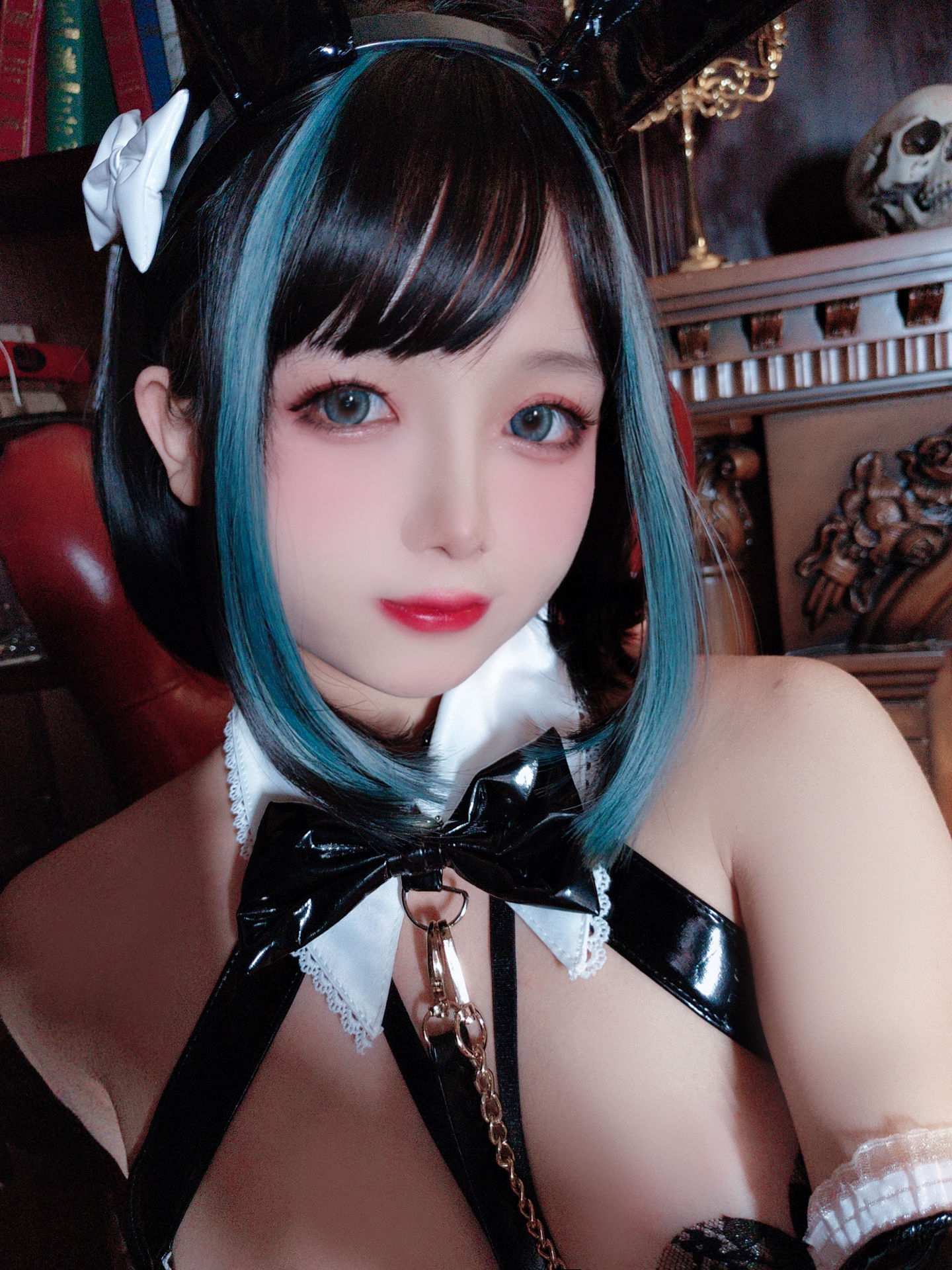 [福利COS] Cosplay日奈娇 - 万圣恶魔皮衣第20张